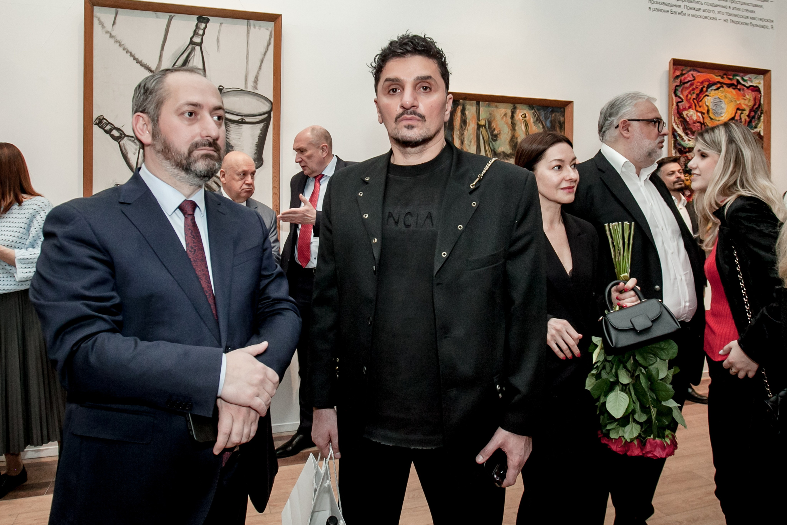 Открытие выставки Зураба Церетели. Art photographer Nino