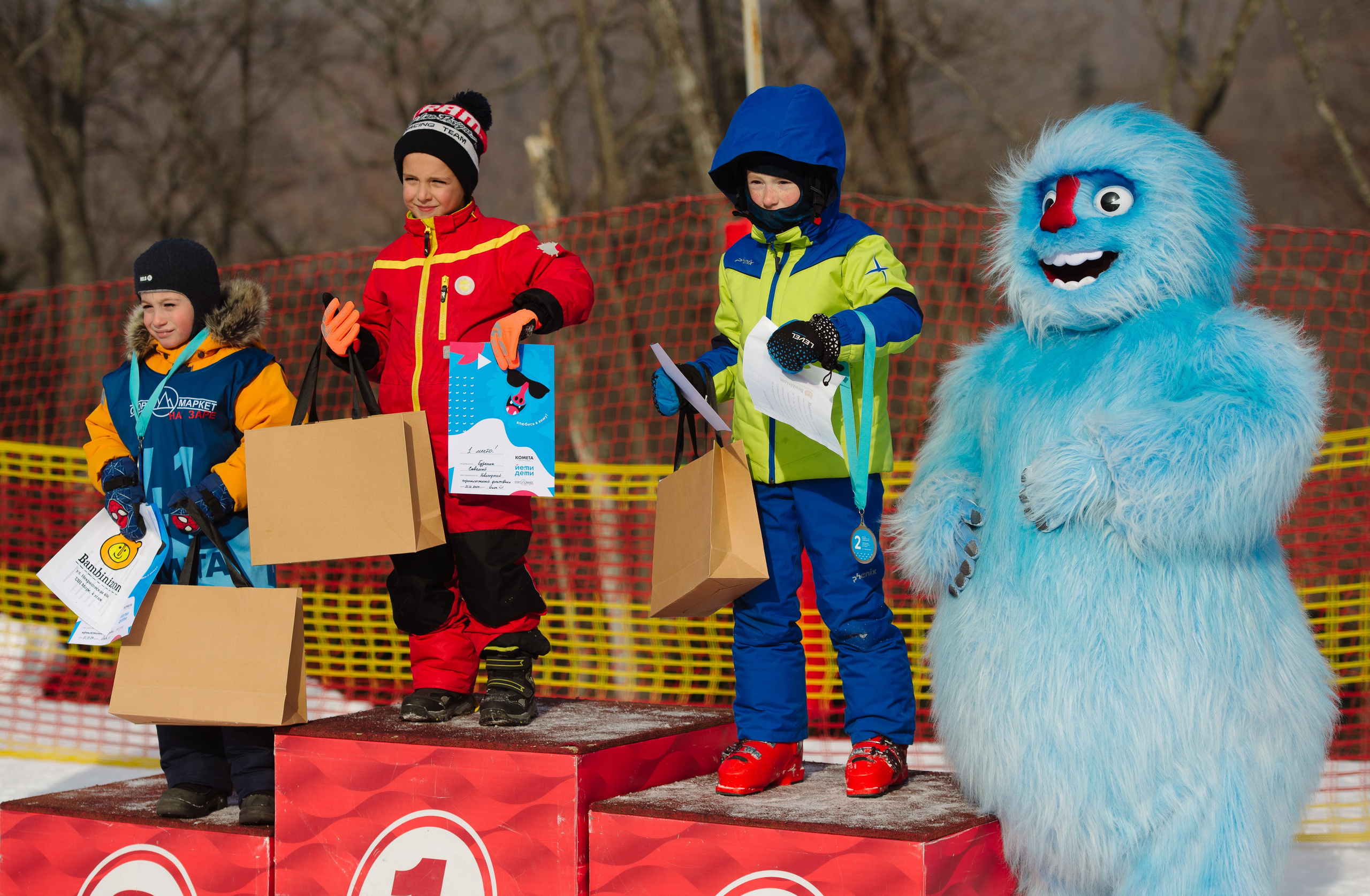 Детские соревнования/Лыжи. Фотограф Мария Каюрова