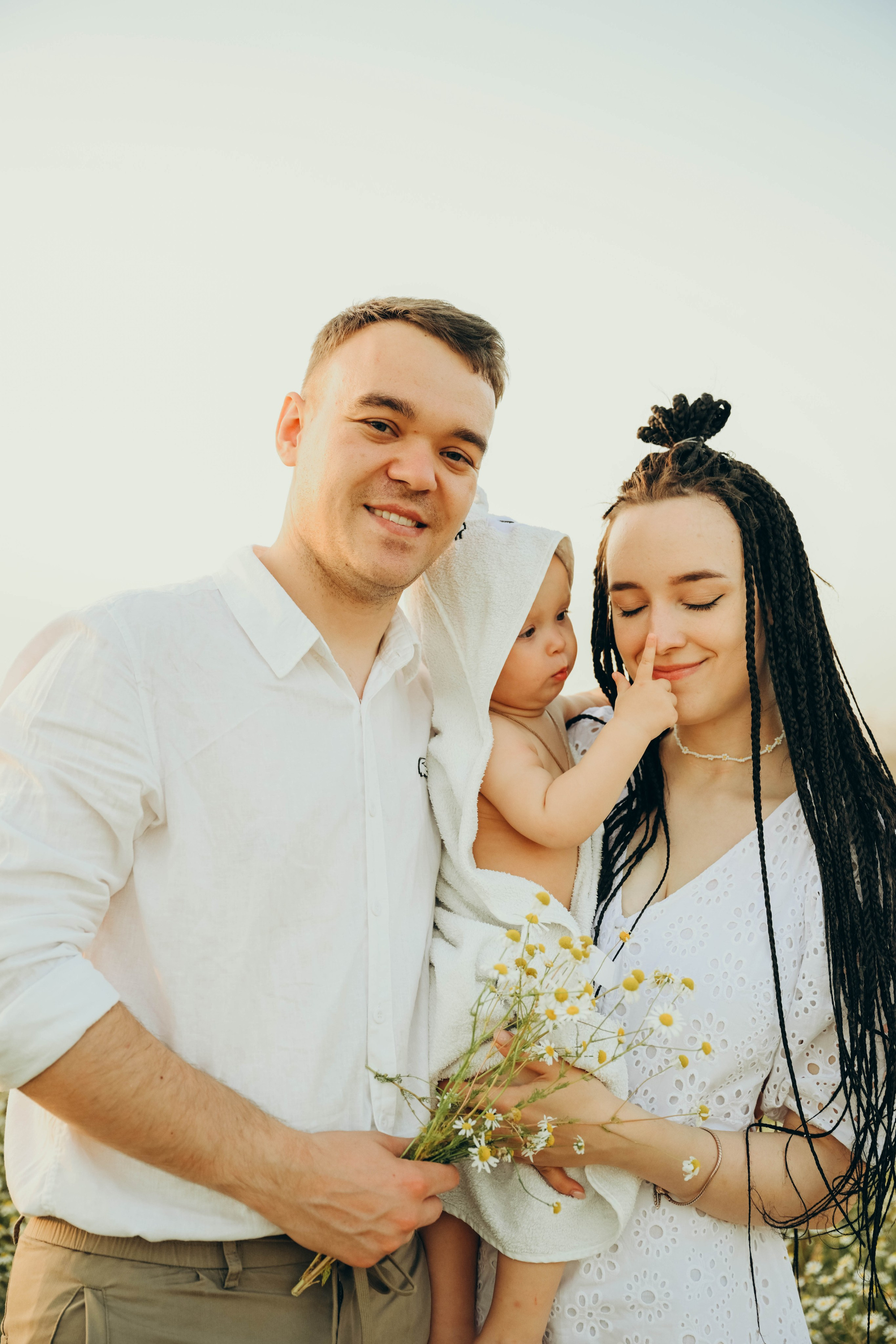 Ромашковое поле. Семейный фотограф в Москве Люберцах Ирина Вронская