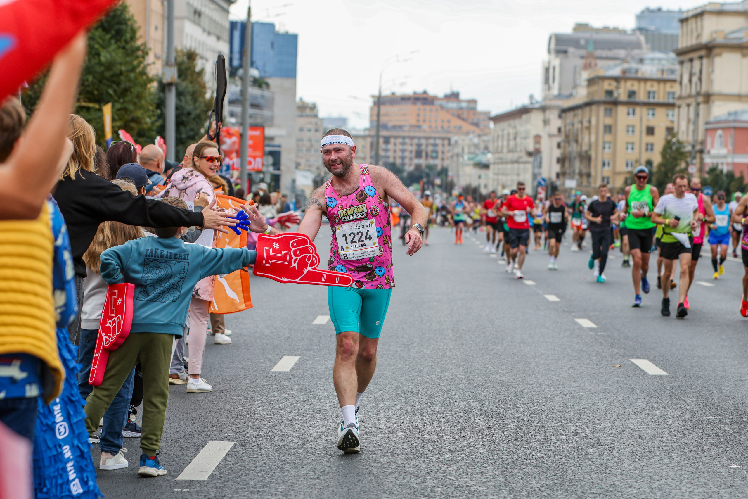 Московский Марафон, 20 и 21.09.25. Фотограф Сергей Ловкий