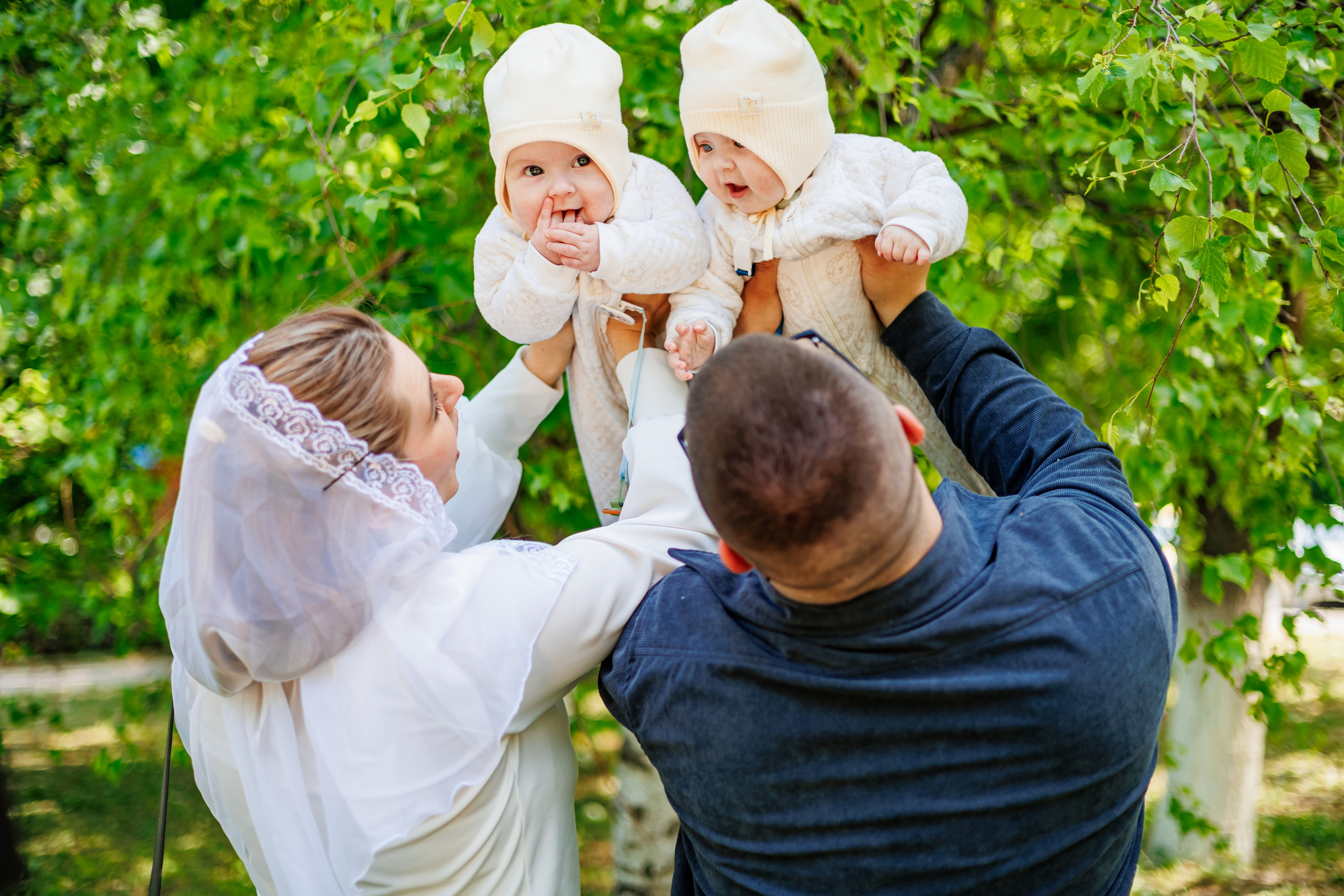 Крещение близняшек. Свадебный и семейный фотограф в Армавире