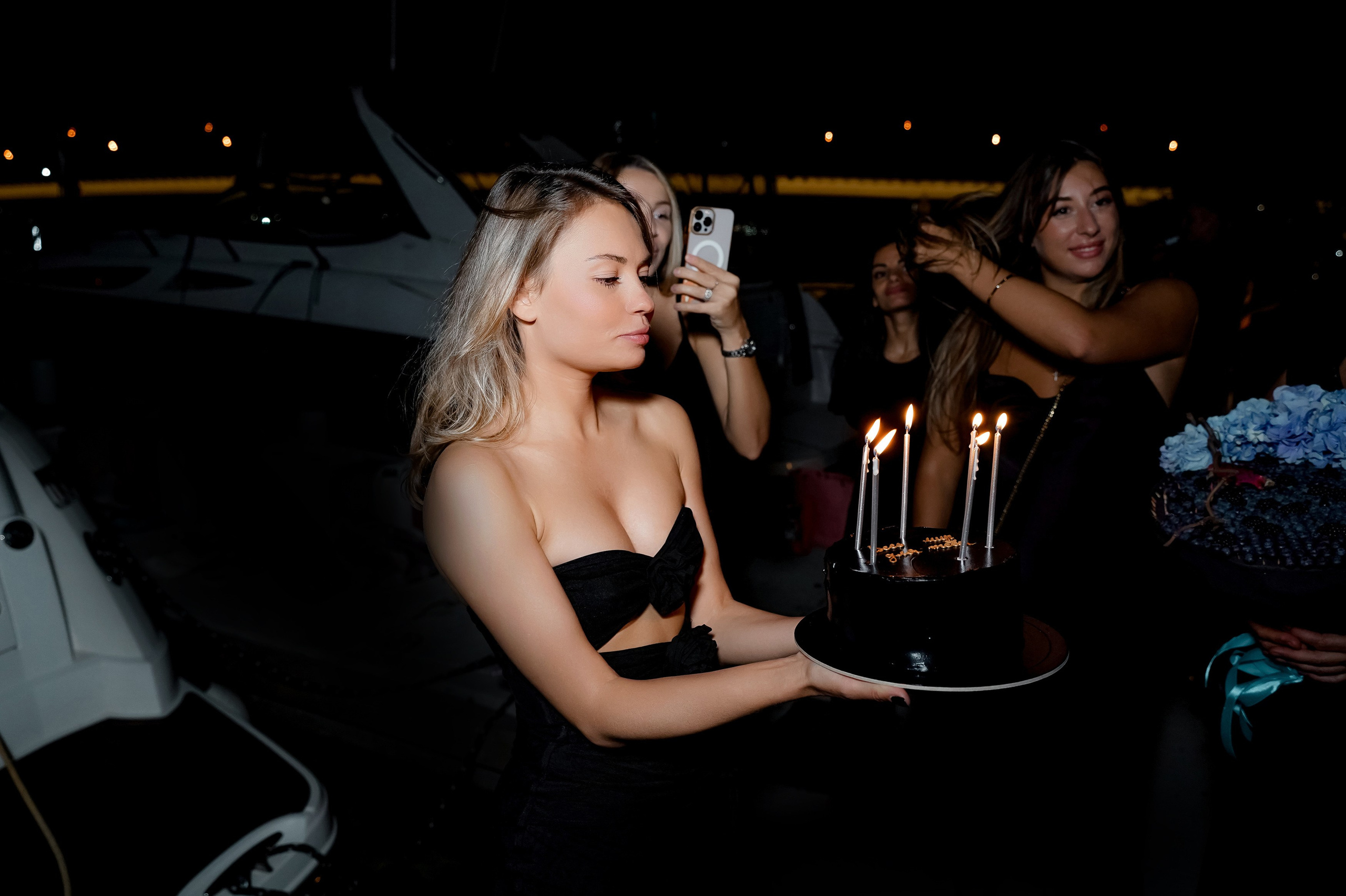 День Рождения на яхте. Свадебный фотограф Москва