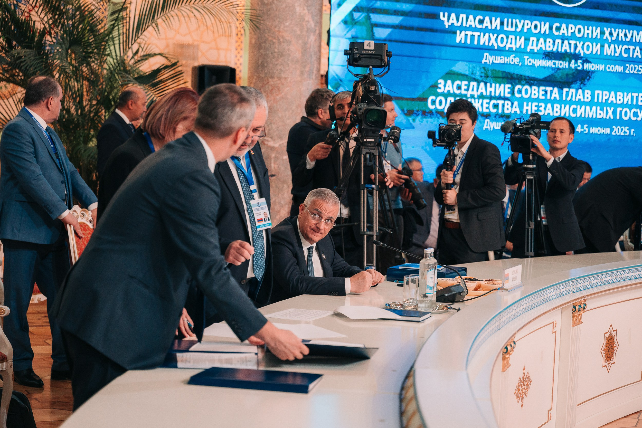 Заседание Совета Глав Правительств СНГ. Портретный и Репортажный Фотограф Москва