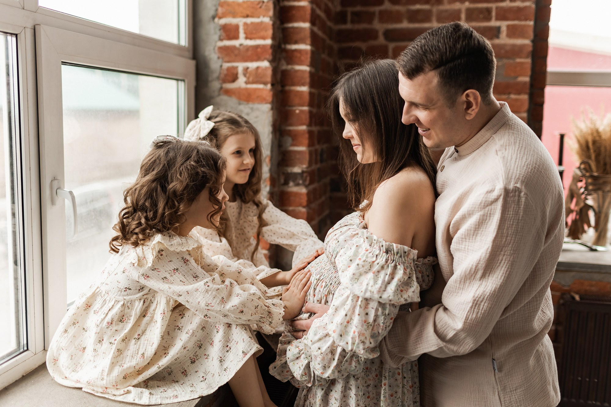 В ожидании сестрёнки. Семейный фотограф новорождённых в Серпухове Юлия Новикова +79637785957