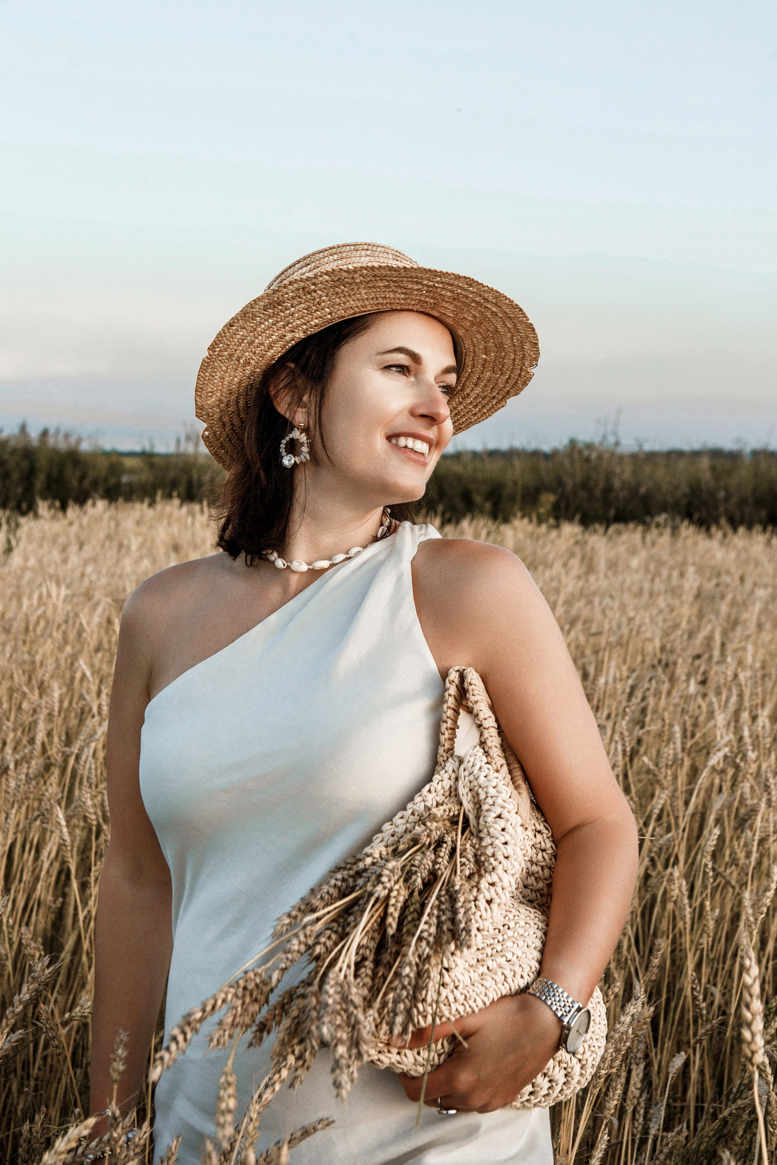 Пшеница на закате. Фотограф Екатерина Голицына