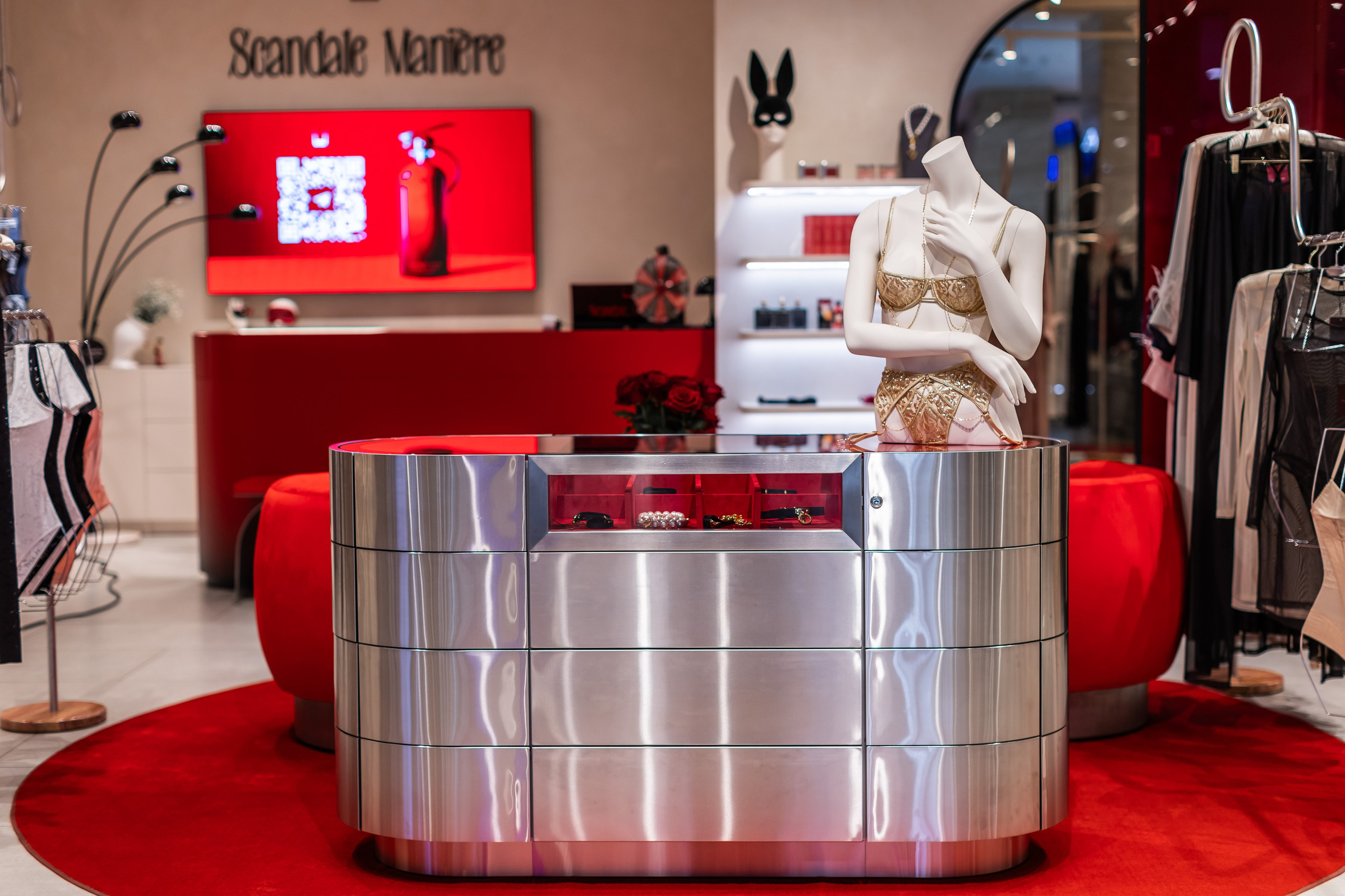 «Scandale Maniere» бутик нижнего белья в Афимолл сити, г. Москва. NesterovaMaria.ru