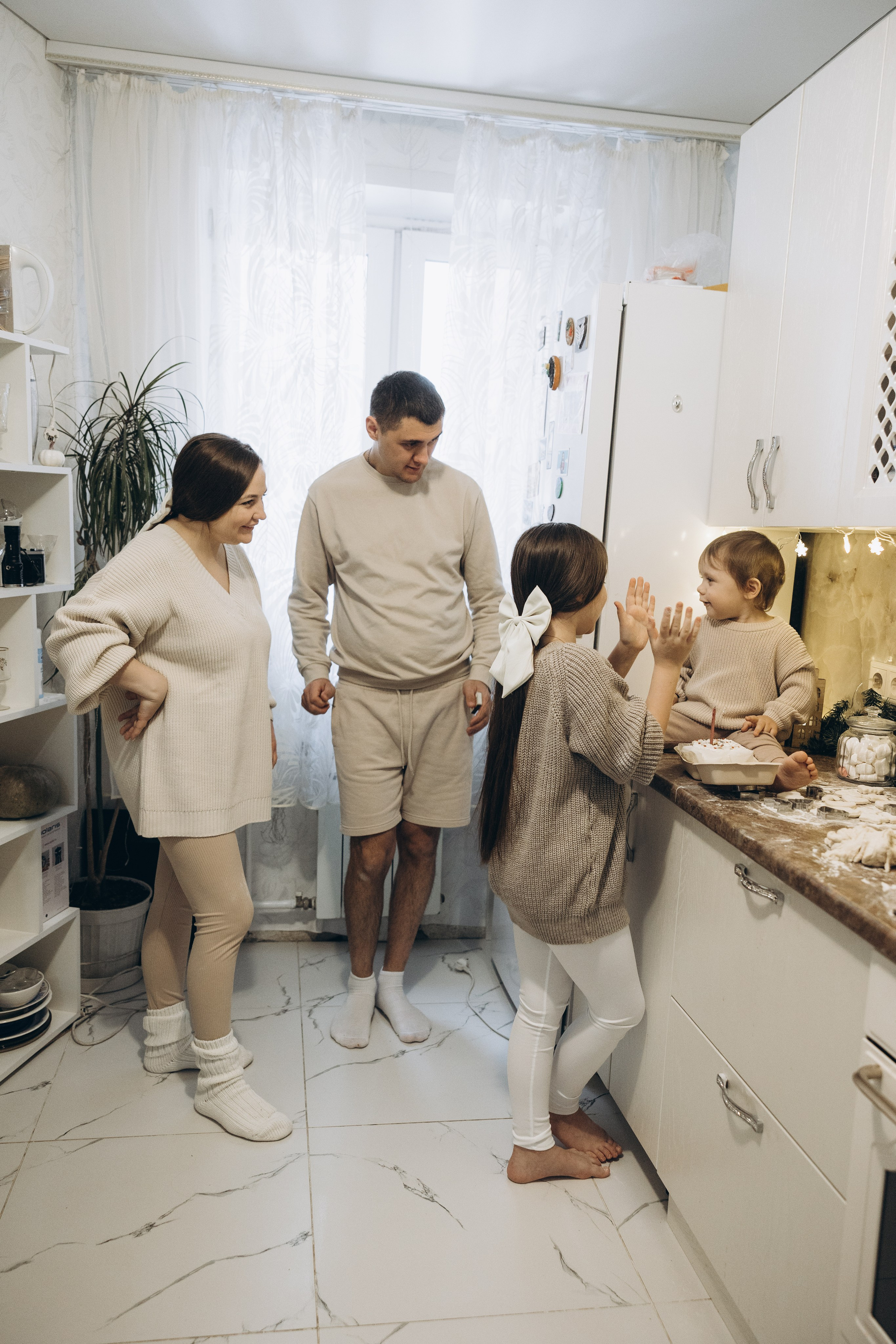 Маша, Дима, Лера и Миша. Семейный фотограф в Москве Виктория Ястребинская
