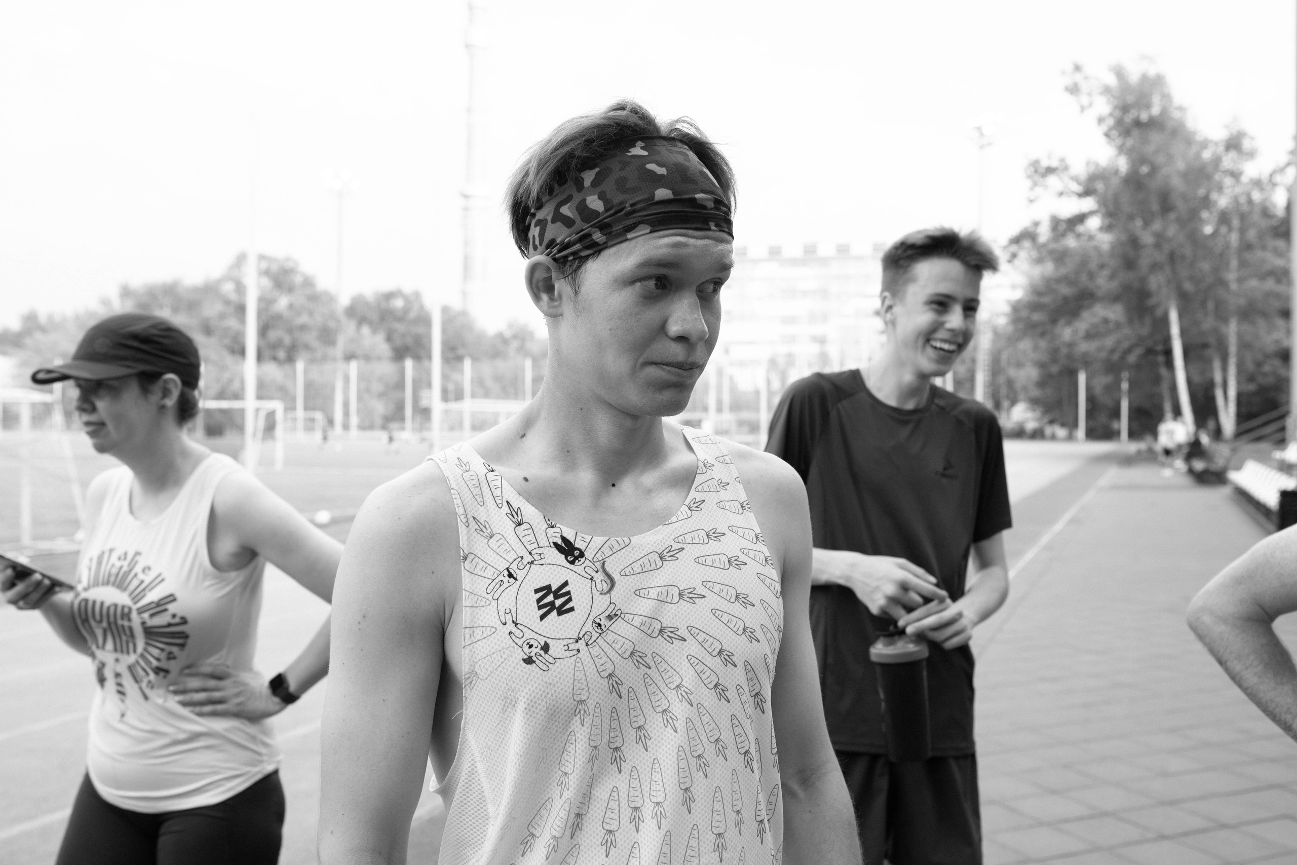 Тренировка сквозь призму чб. Александра Мельниченко/ Бегающий фотограф