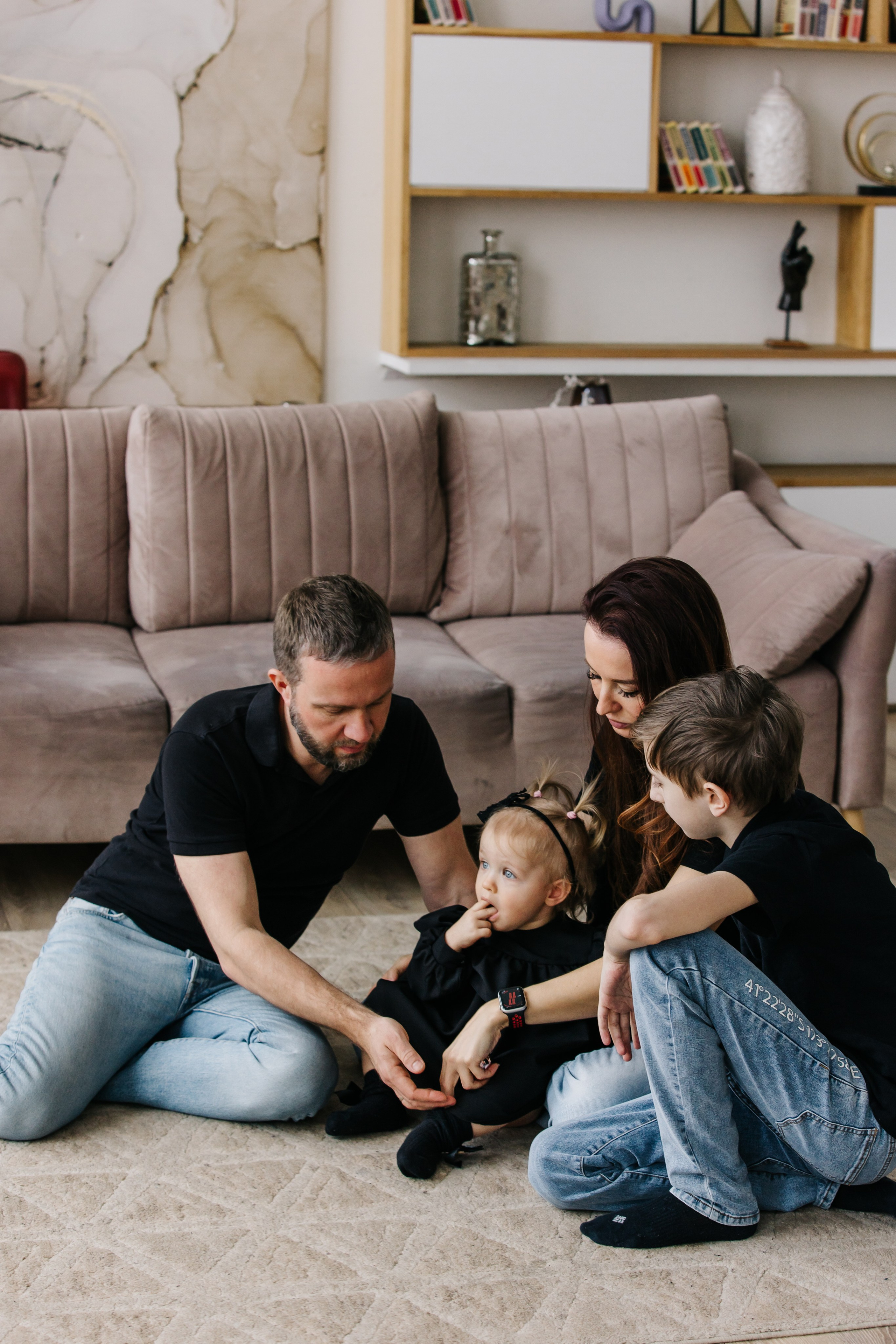 Настя, Леша, Андрей и Милана. Фотограф Харитонова Наталья