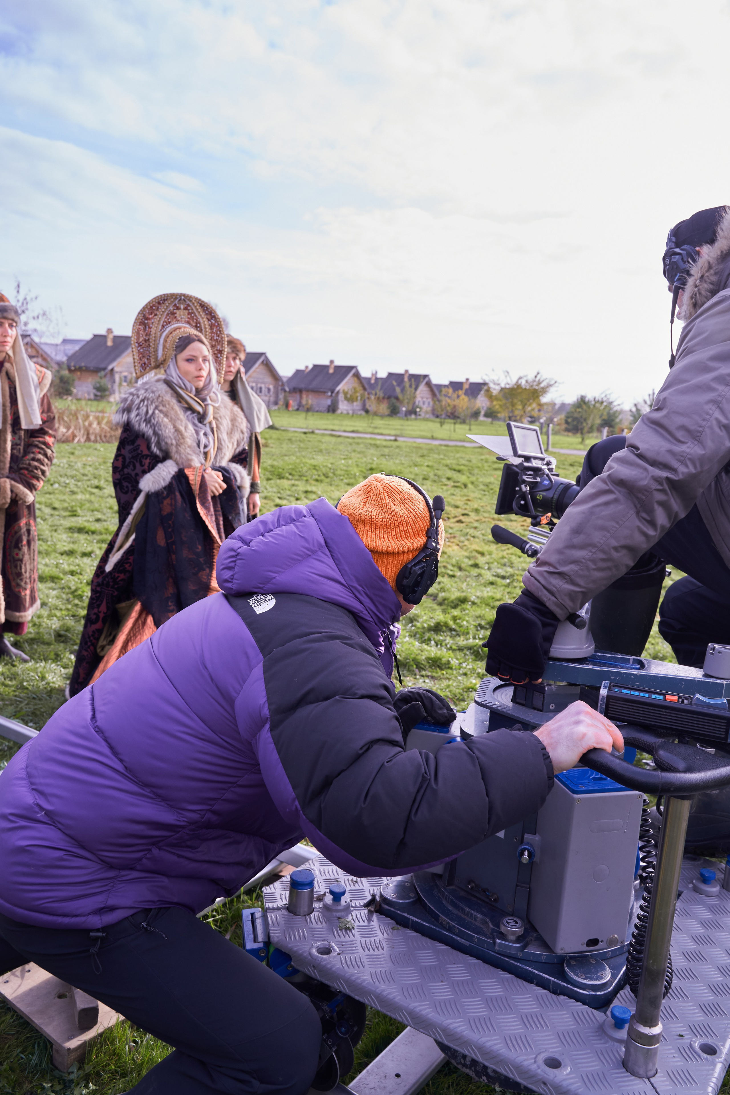 Бекстейдж съемки сериала. Krasnopoliophoto