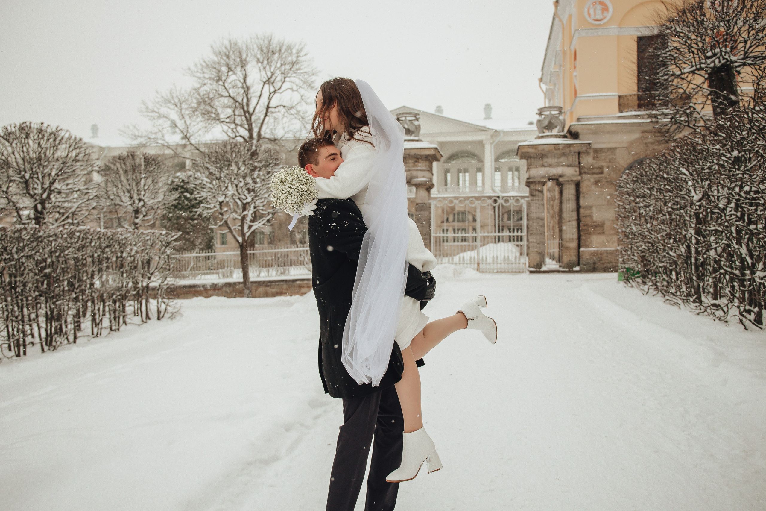 Андрей & Соня. Царское Село, зима. Свадебный и семейный фотограф Пушкин Царское Село СПБ Питер Санкт-Петербург и Рязань Ольга Козлова