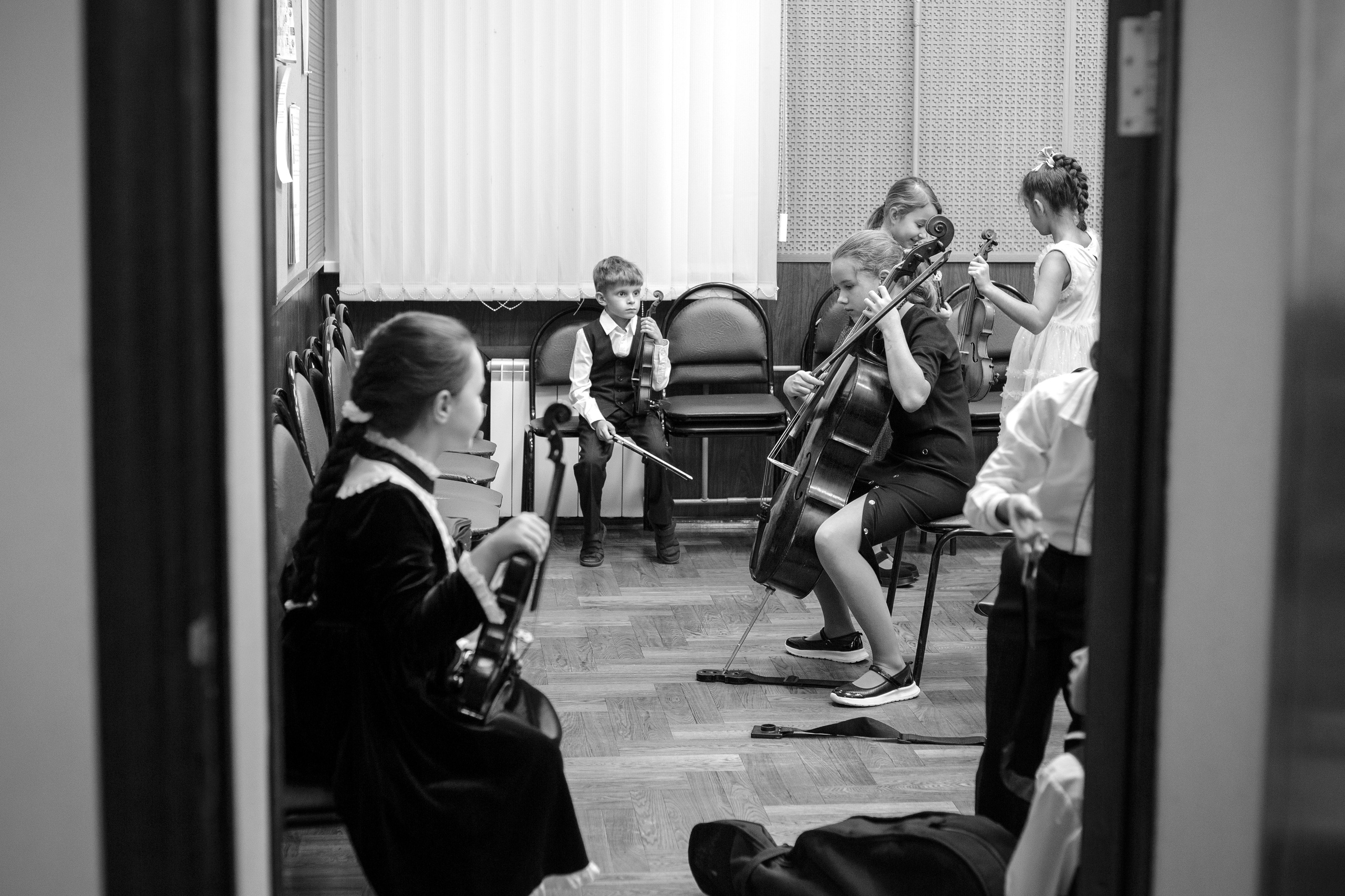 Репетиция музыкального концерта. Репортажный фотограф в Москве