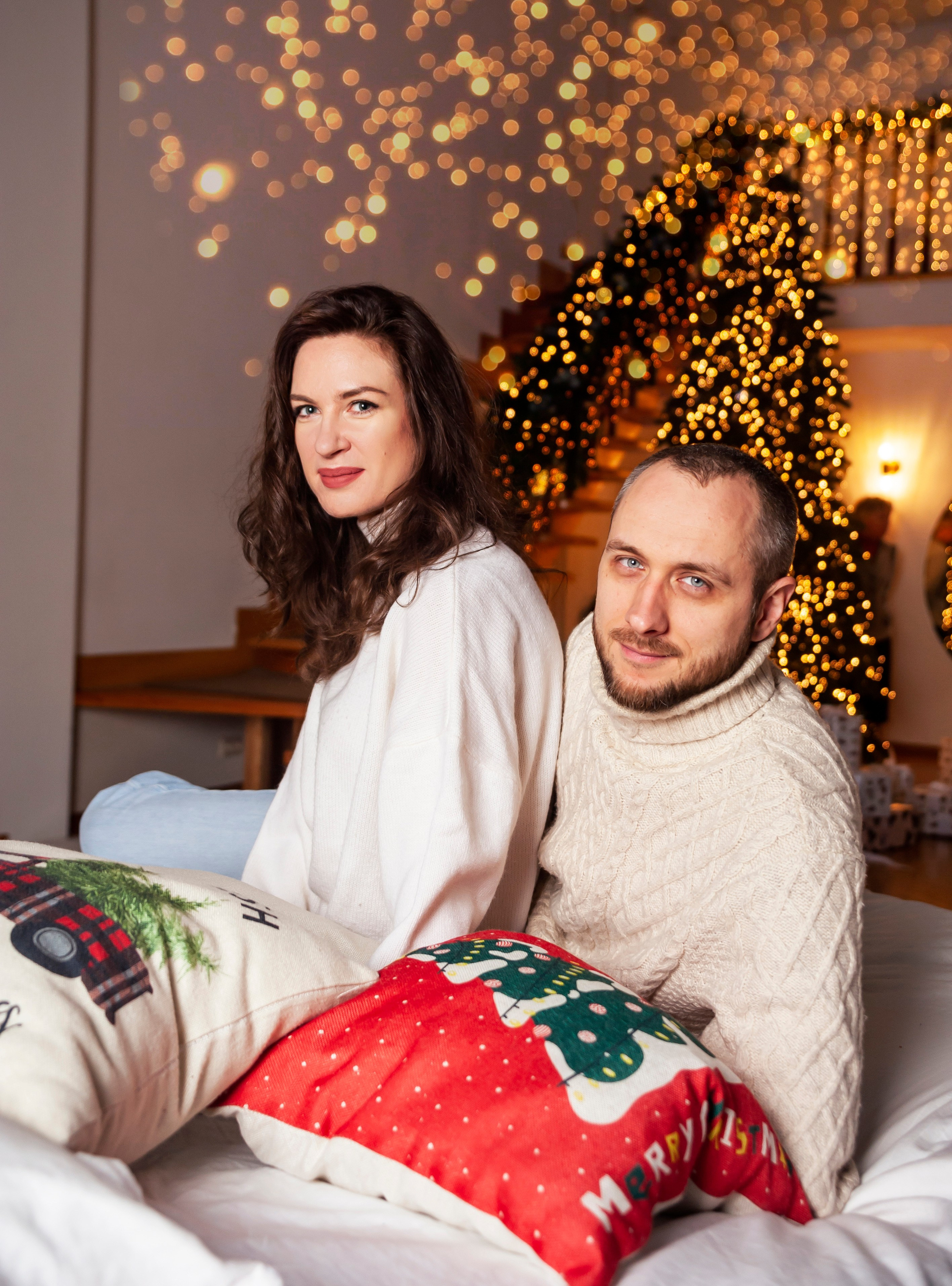 New Year's photo shoot. Photographer Irina Khorosheva