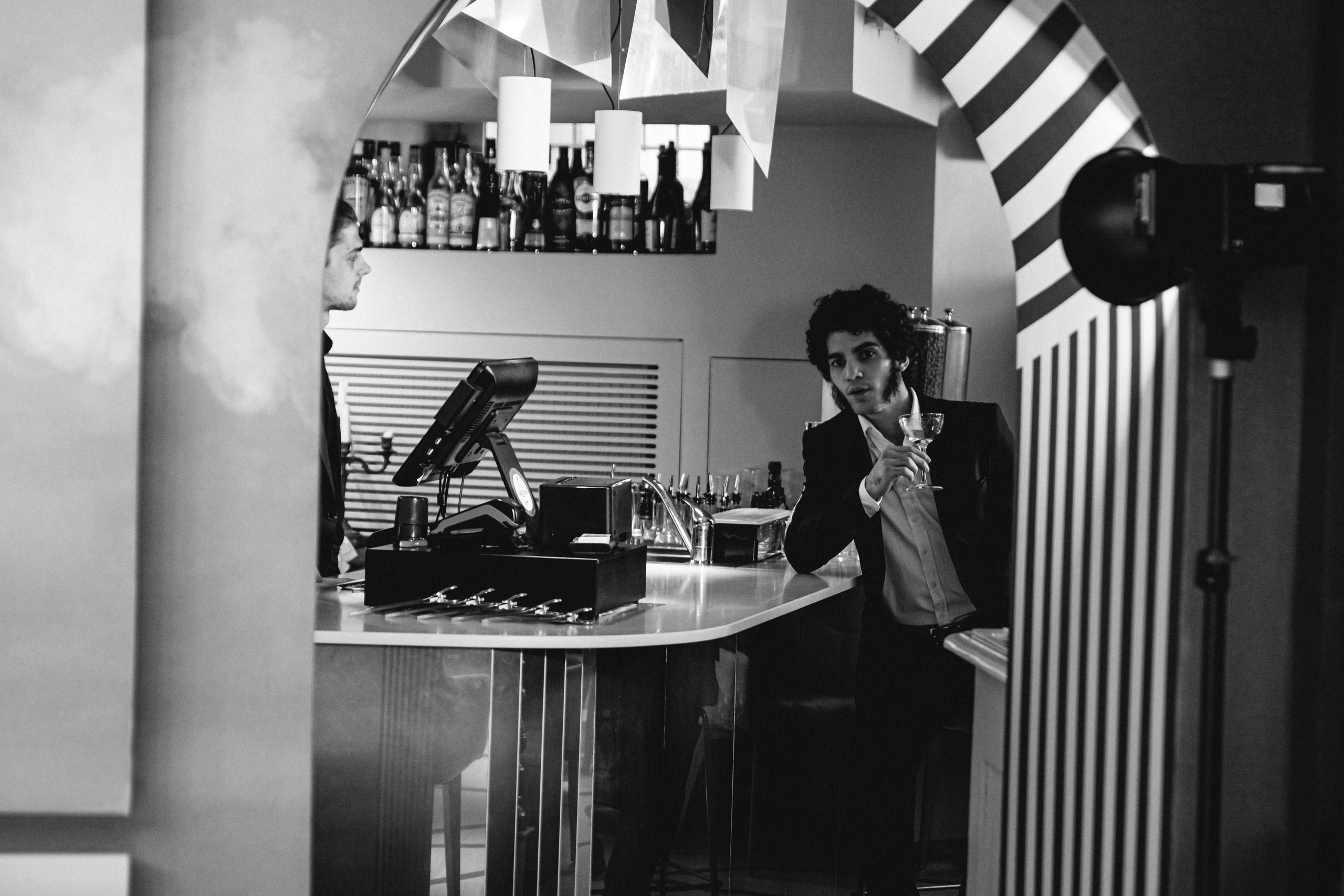 Пушкин в отеле «Оболенский». Съёмка ролика для конкурса. Портретный фотограф в Санкт-Петербурге Дмитриева Наталия