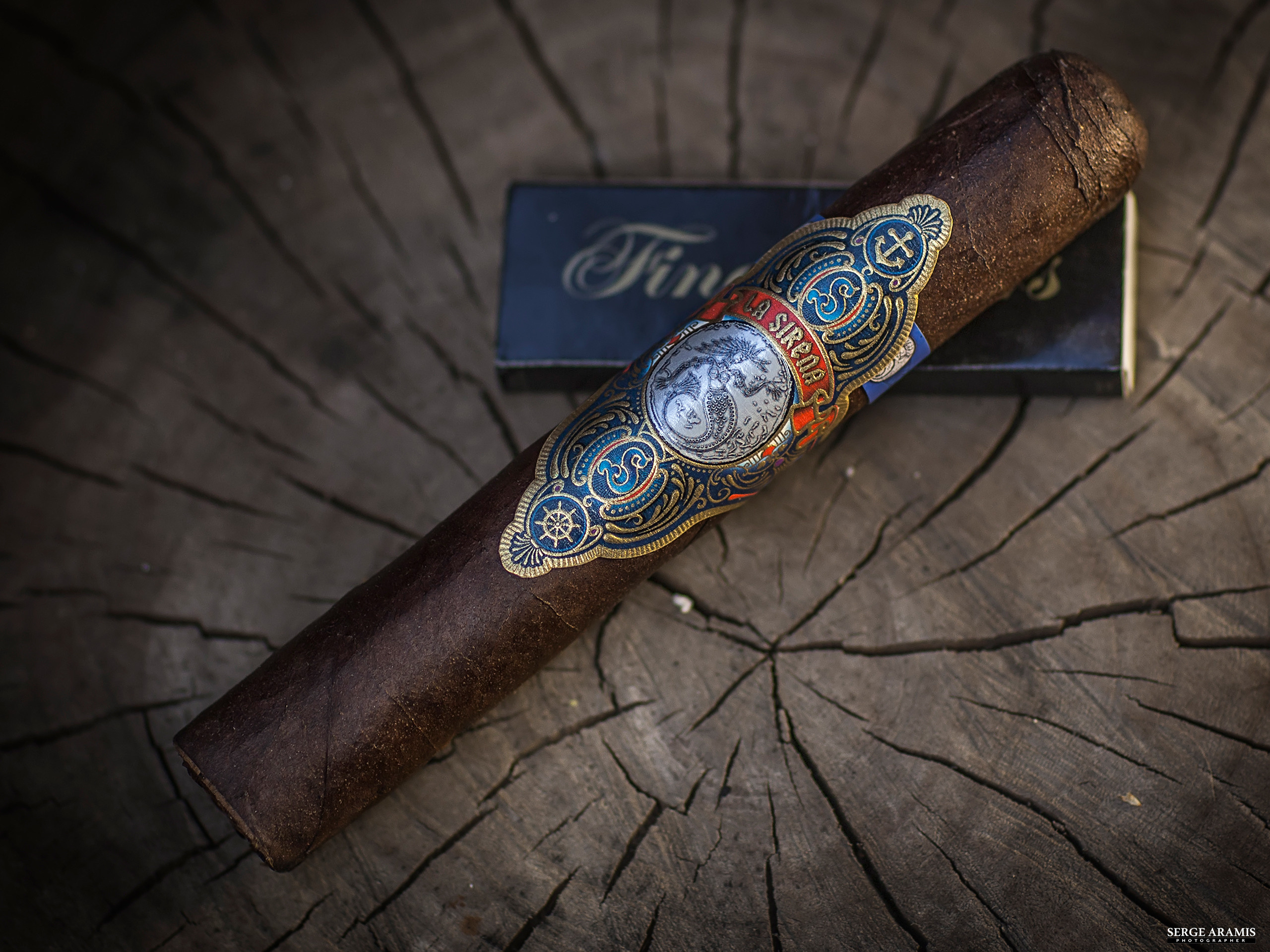 Cigar Portrait. Создание чувственного портрета от Serge Aramis