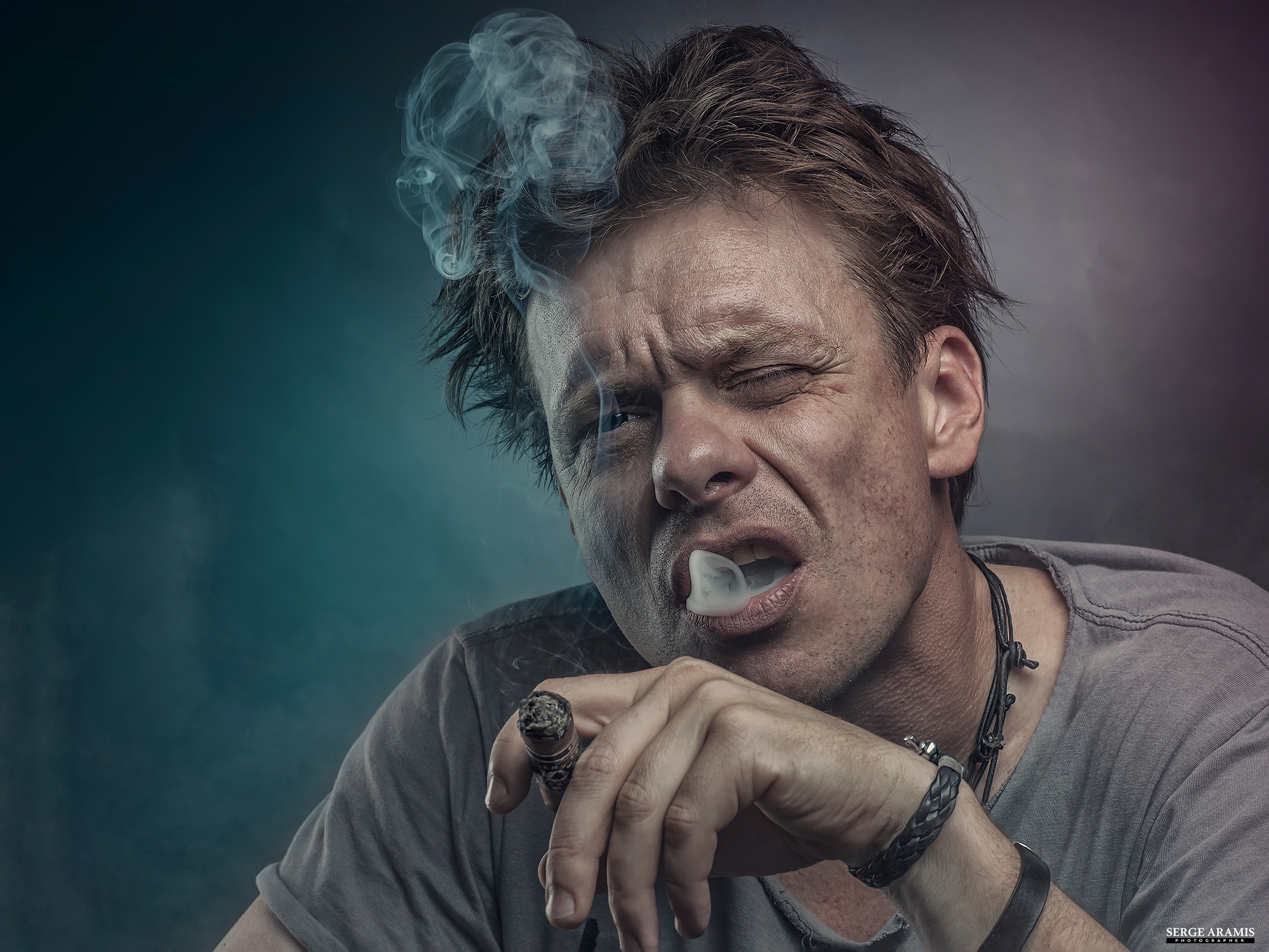 Создание чувственного портрета от Serge Aramis