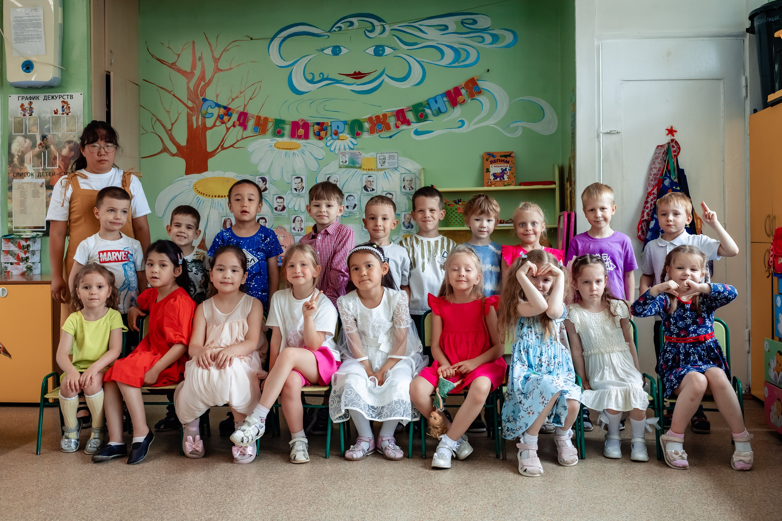 Один день в детском саду. Семейный и детский фотограф в Хабаровске Алевтина Проскурякова