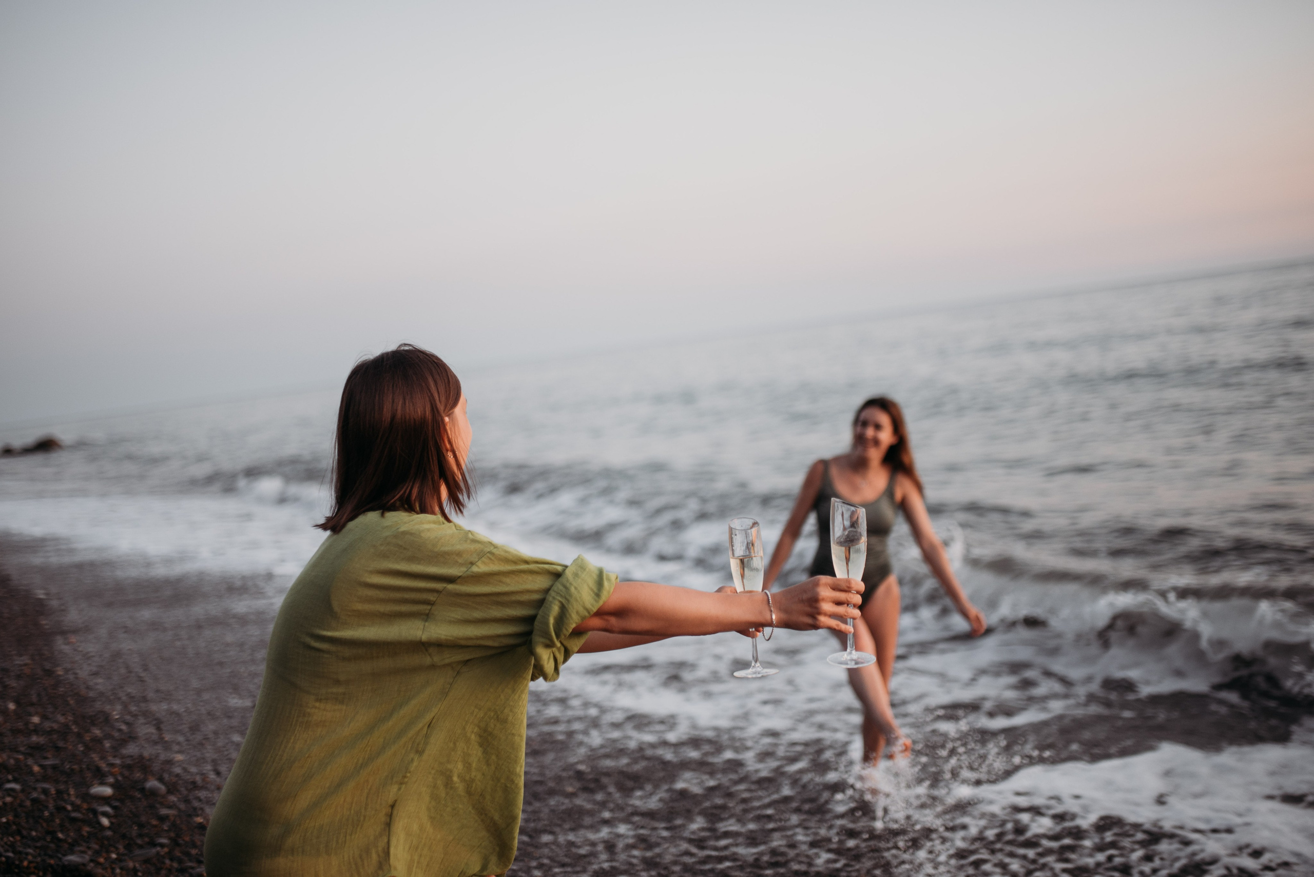 Женский портрет фотосессия в Сочи на берегу моря. Фотограф в Сочи — Маргарита Поганова