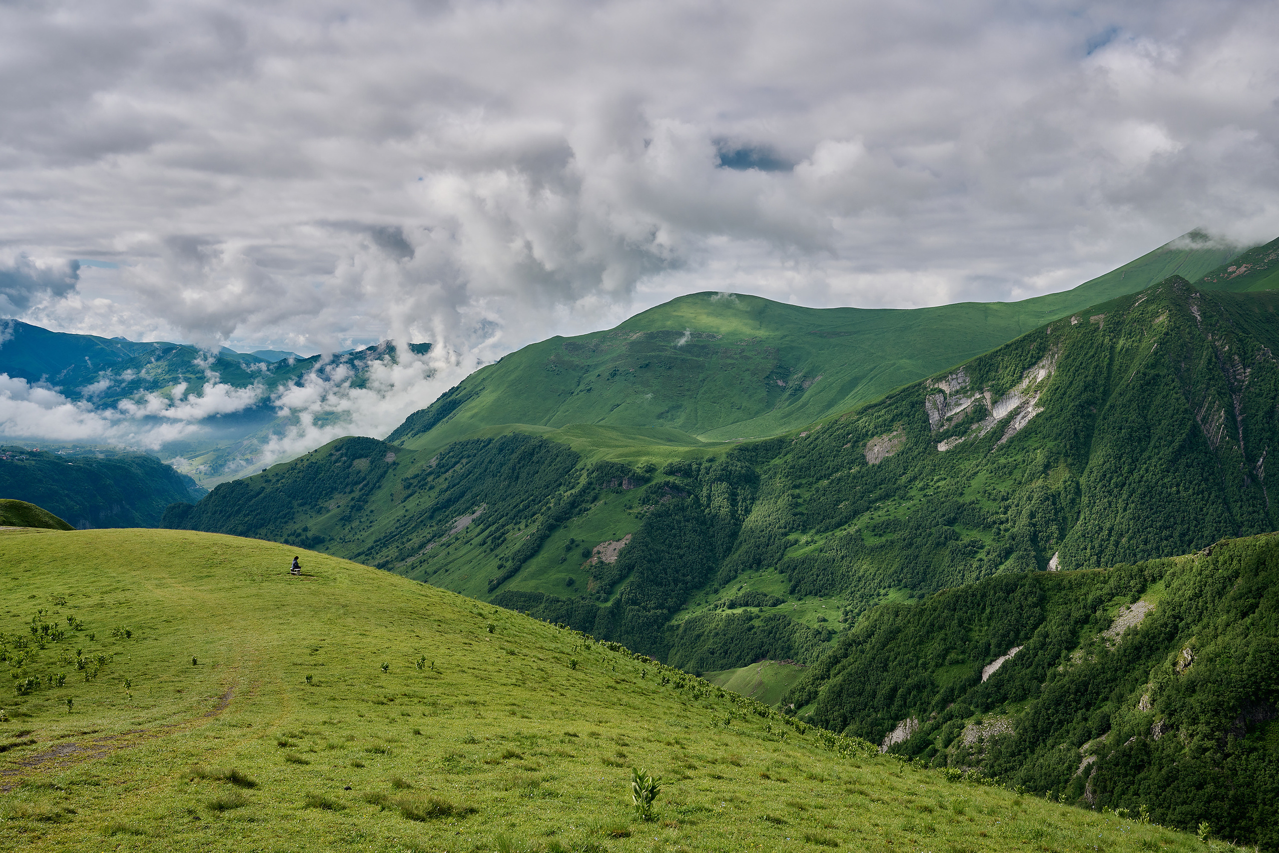 Кавказ, Грузия, Осетия, военно-грузинская дорога
