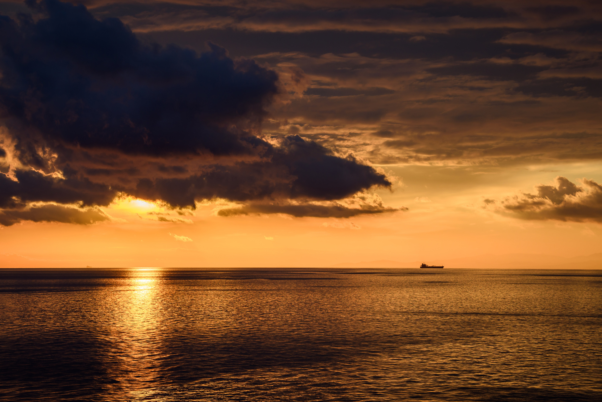 Морской закат