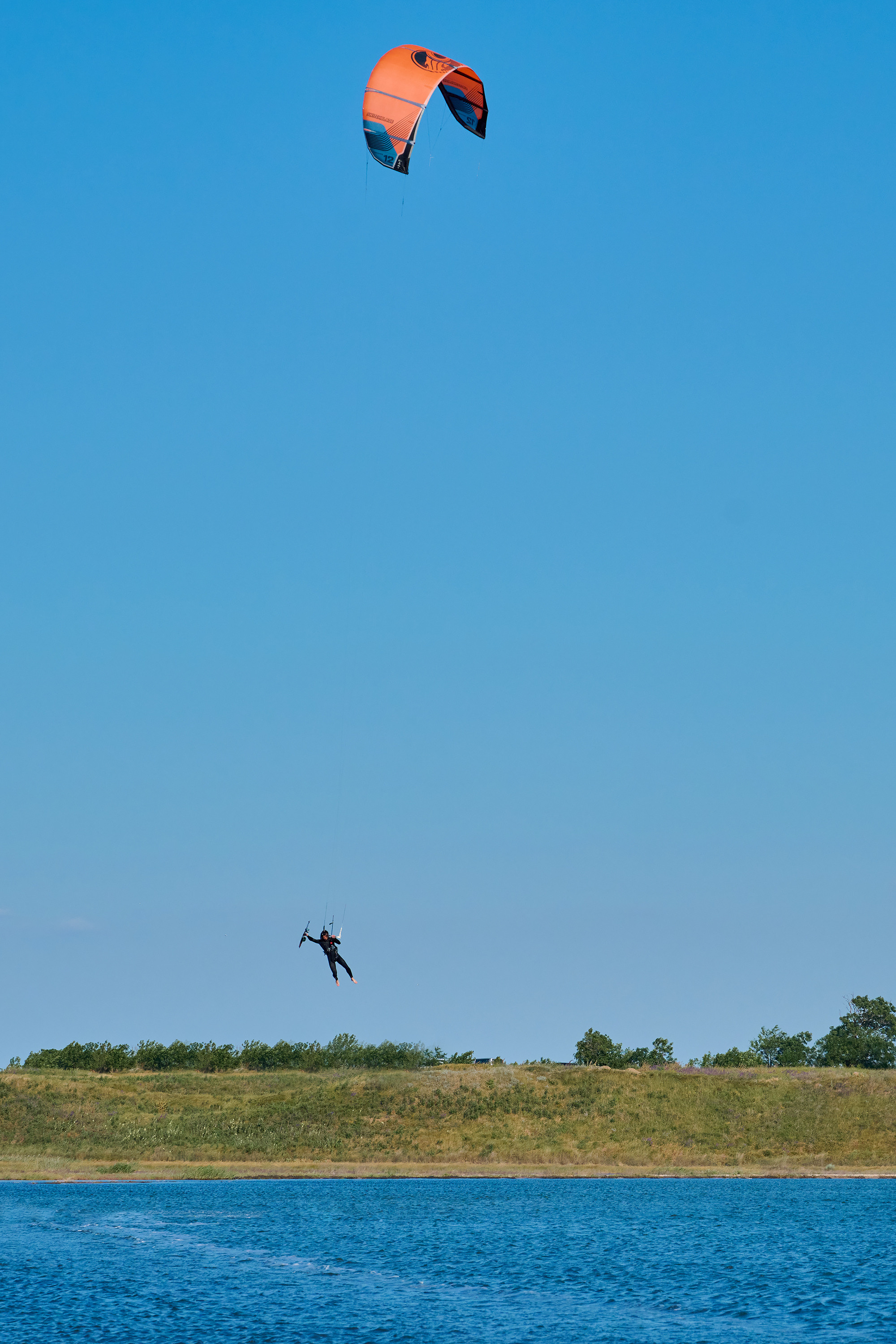 Коса Голенькая, кайтинг. Яркие фото на Чёрном море