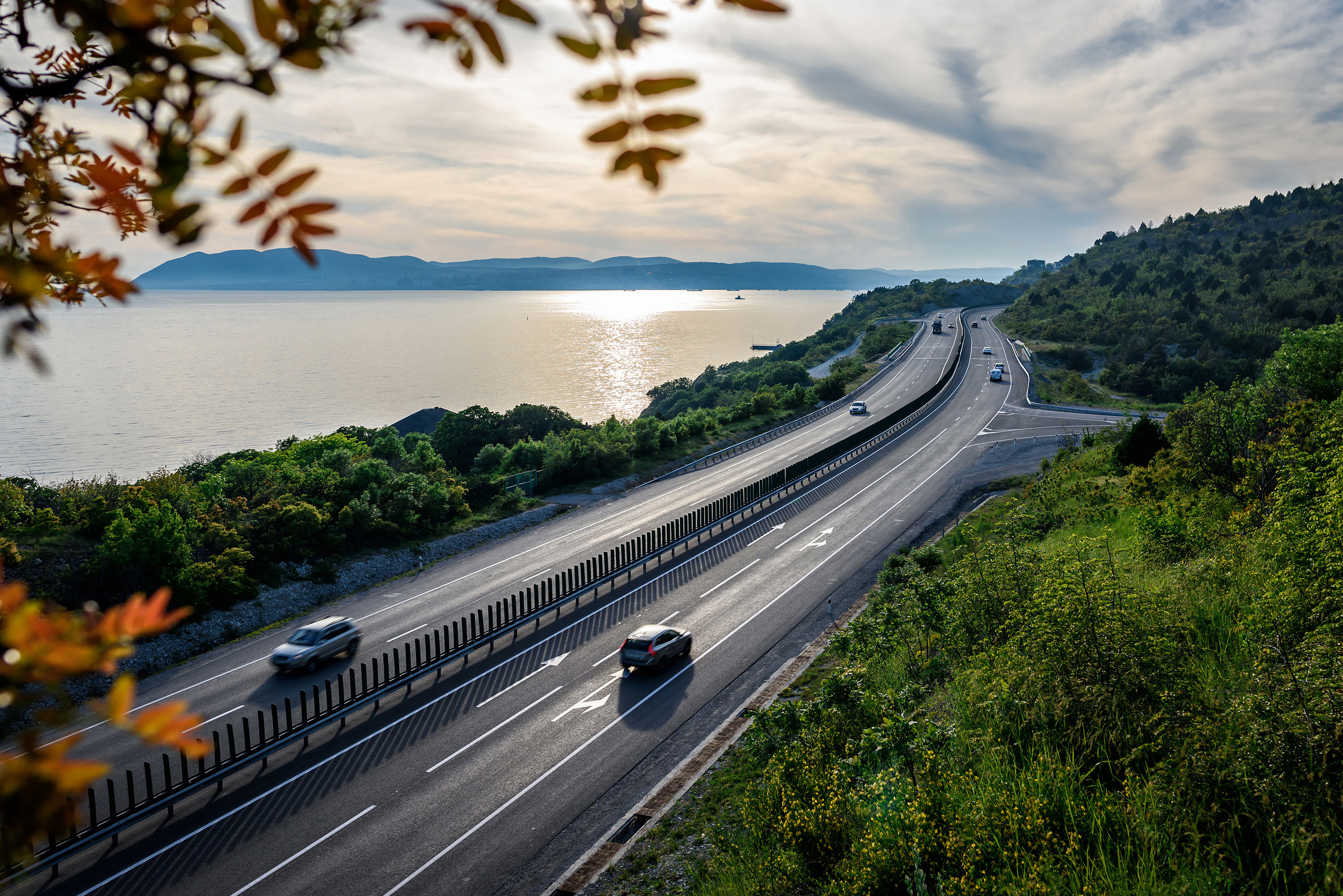 трасса Кабардинка - Новороссийск