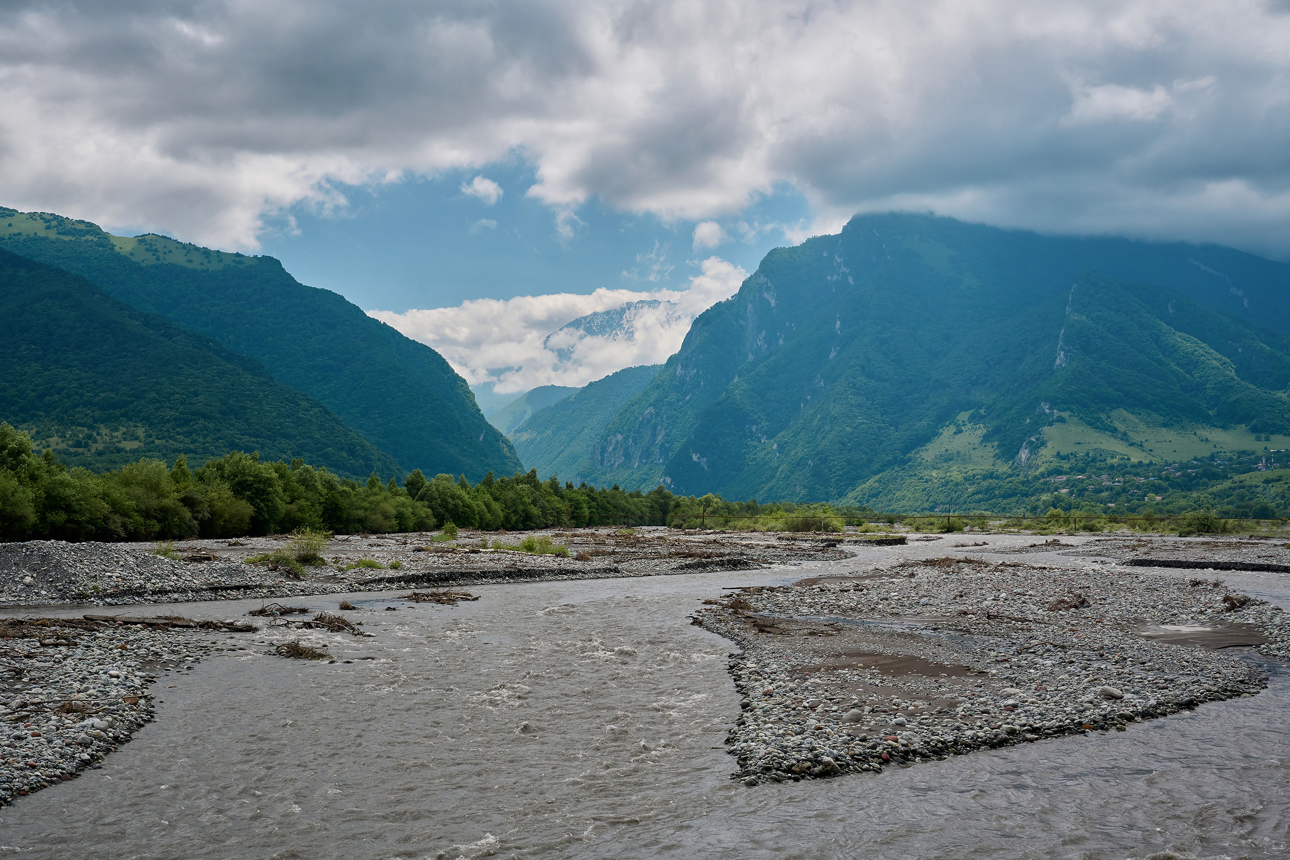 Кавказ, Грузия, Осетия, военно-грузинская дорога