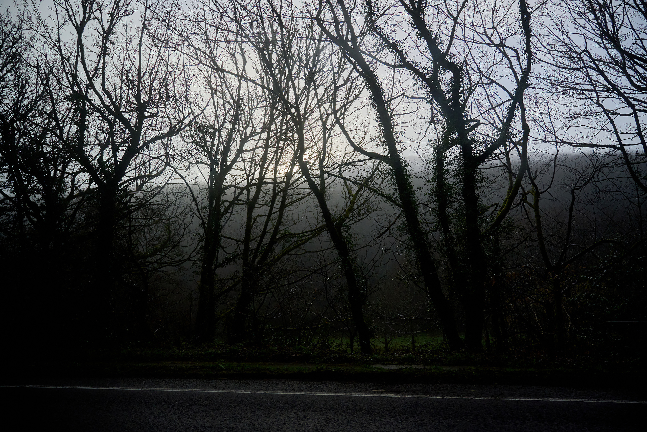 Дорога в Великобритании от Фалмута до Лондона