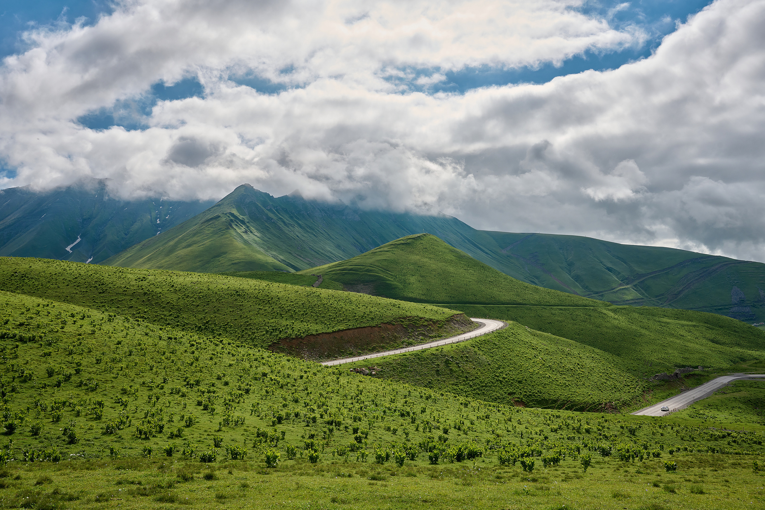 Кавказ, Грузия, Осетия, военно-грузинская дорога