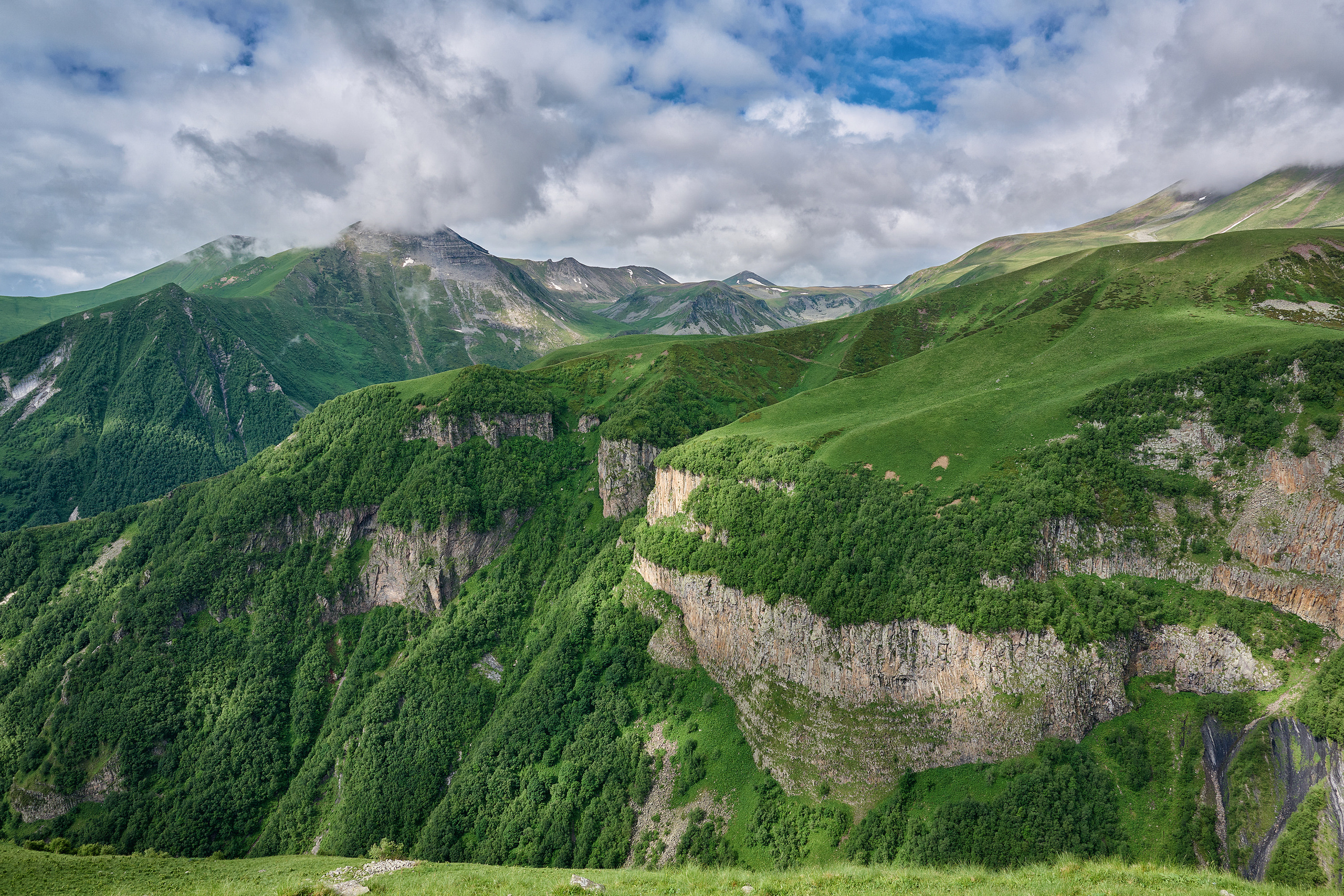 Кавказ, Грузия, Осетия, военно-грузинская дорога