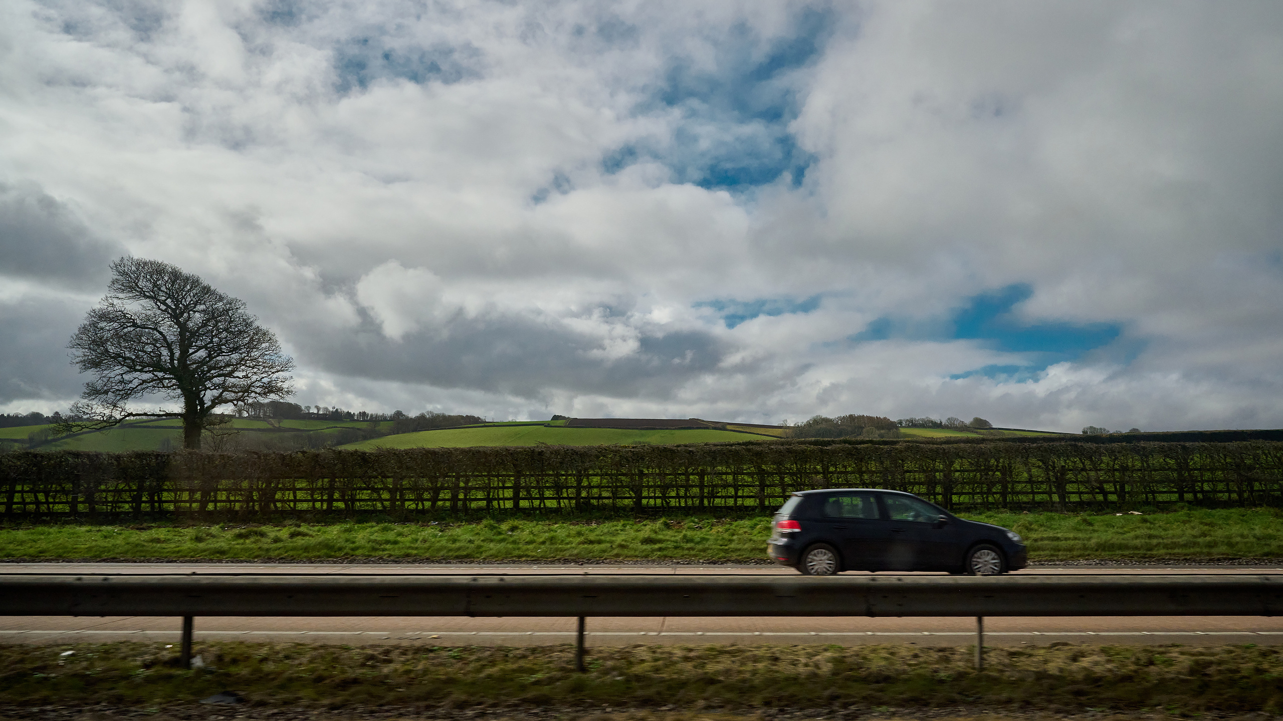 Дорога в Великобритании от Фалмута до Лондона