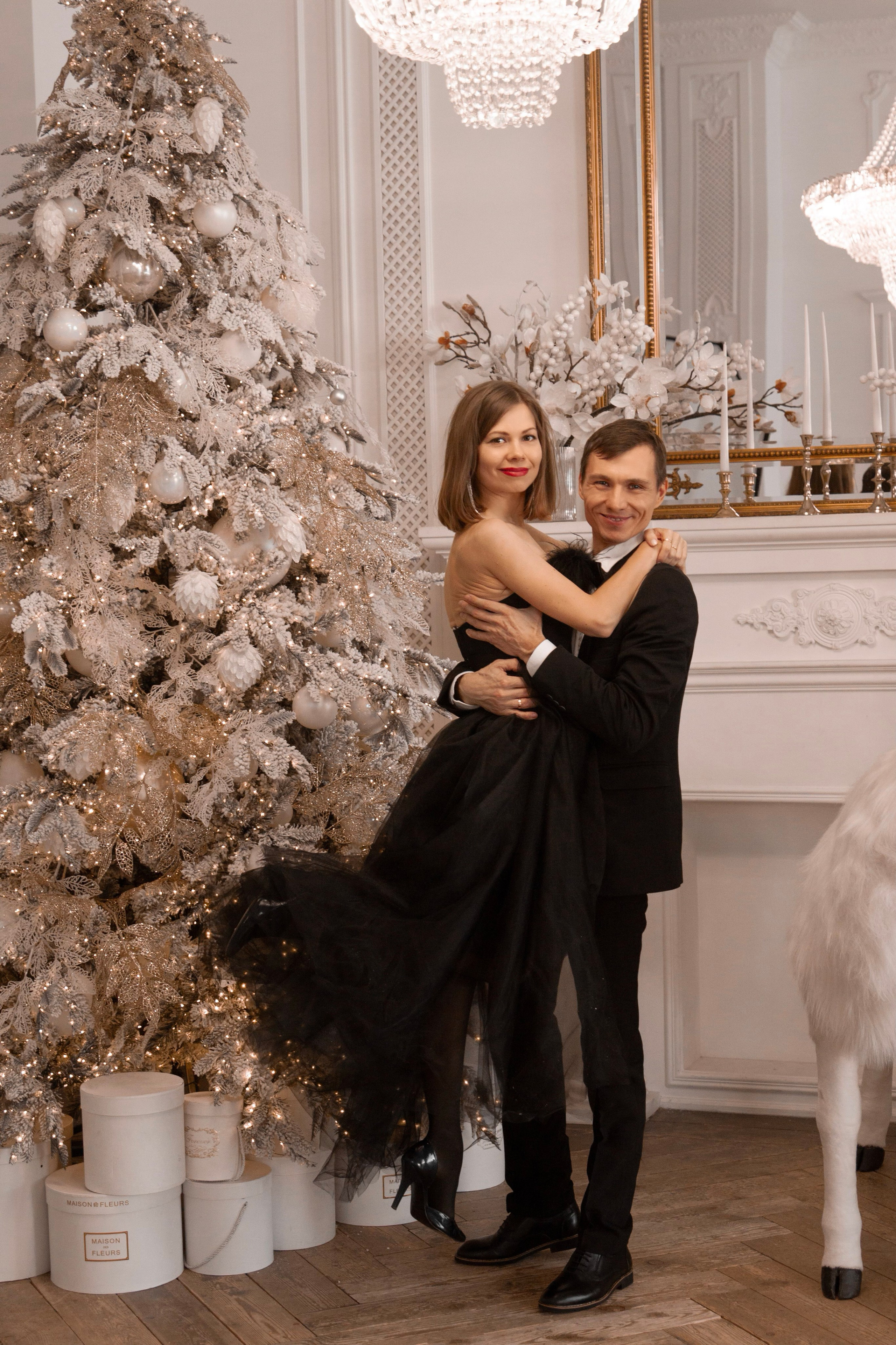 Black and white Christmas story. Фотограф Ирина Воробьева