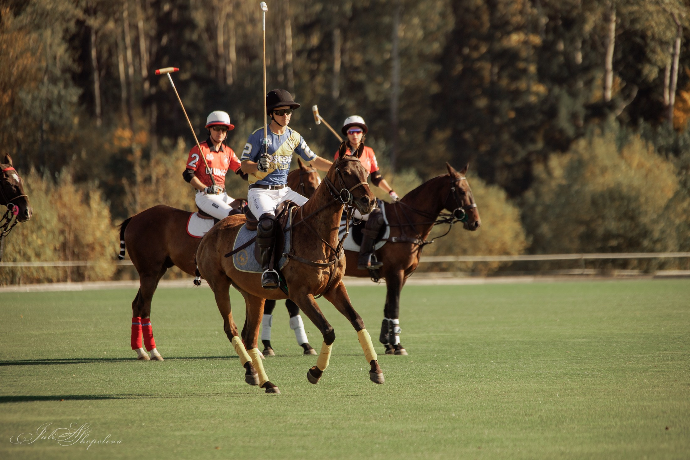 Осенний кубок по конному поло. Детская Конная фотография в Москве Юлия Шепелева