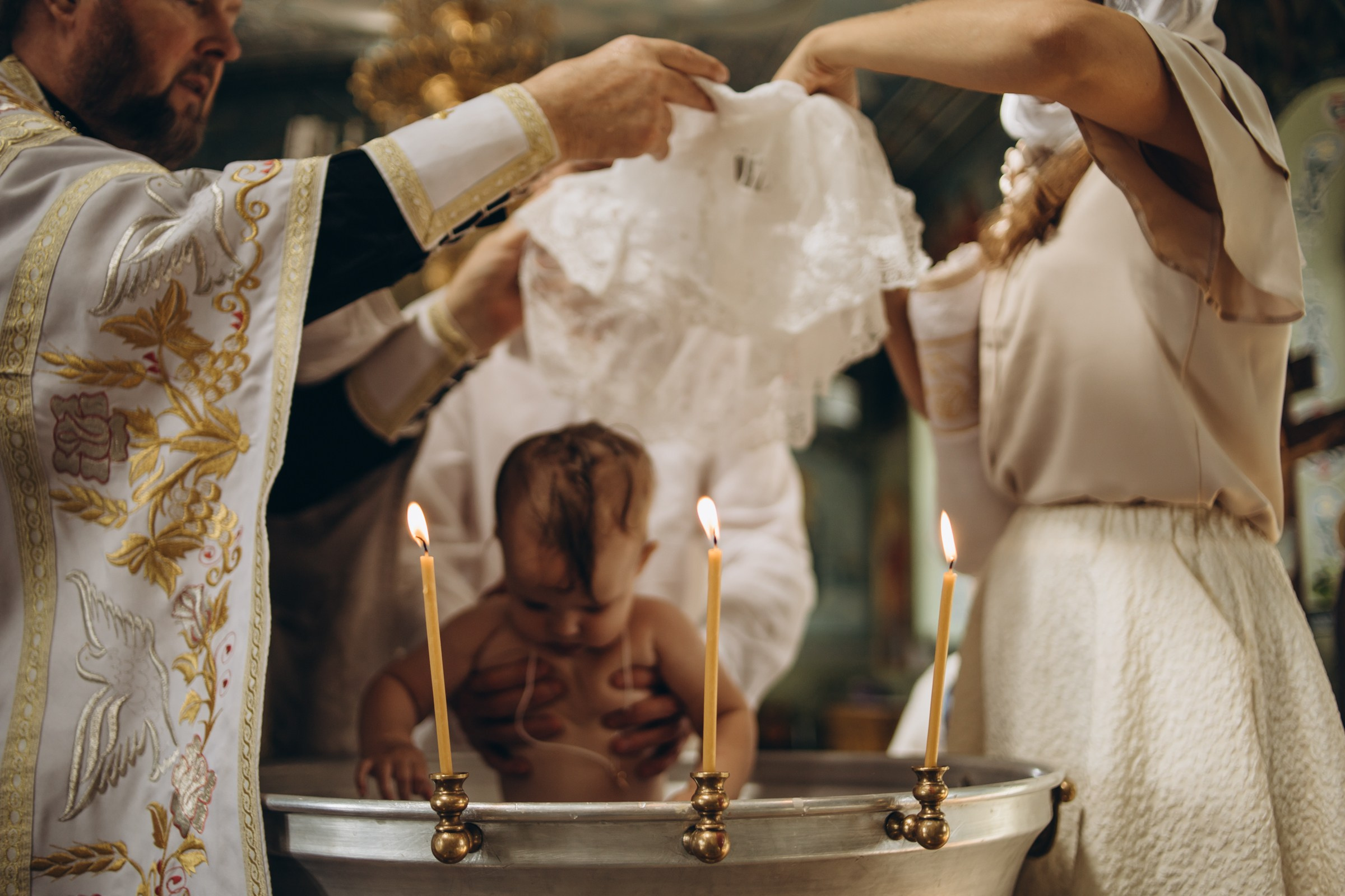 Крещение Варвары и Елизаветы. Семейный фотограф в Волгодонске Краченцева Анна