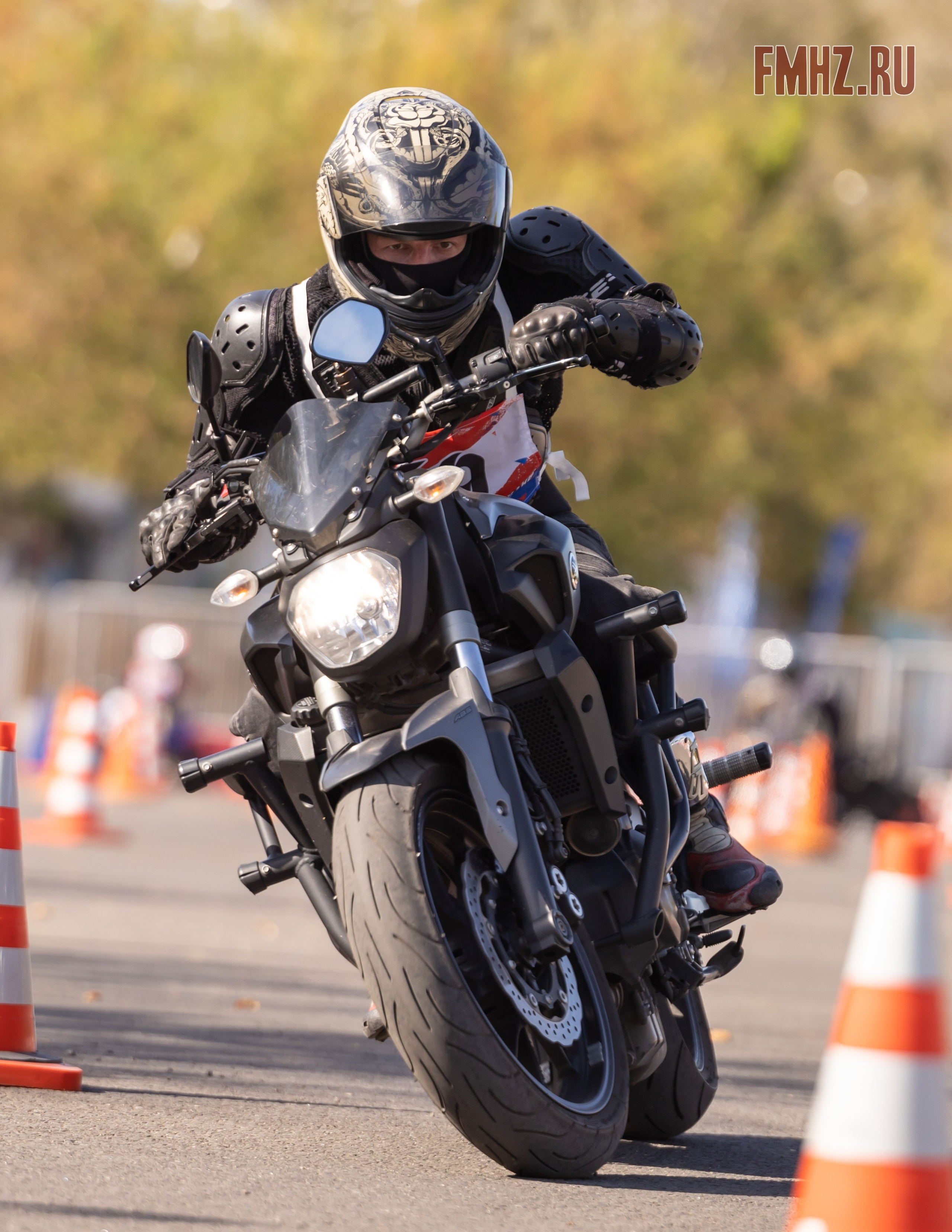 Соревнования по мотоджимхане на площадке Мосгортранс 15.09.2024. Фотограф Владимир Охрименко