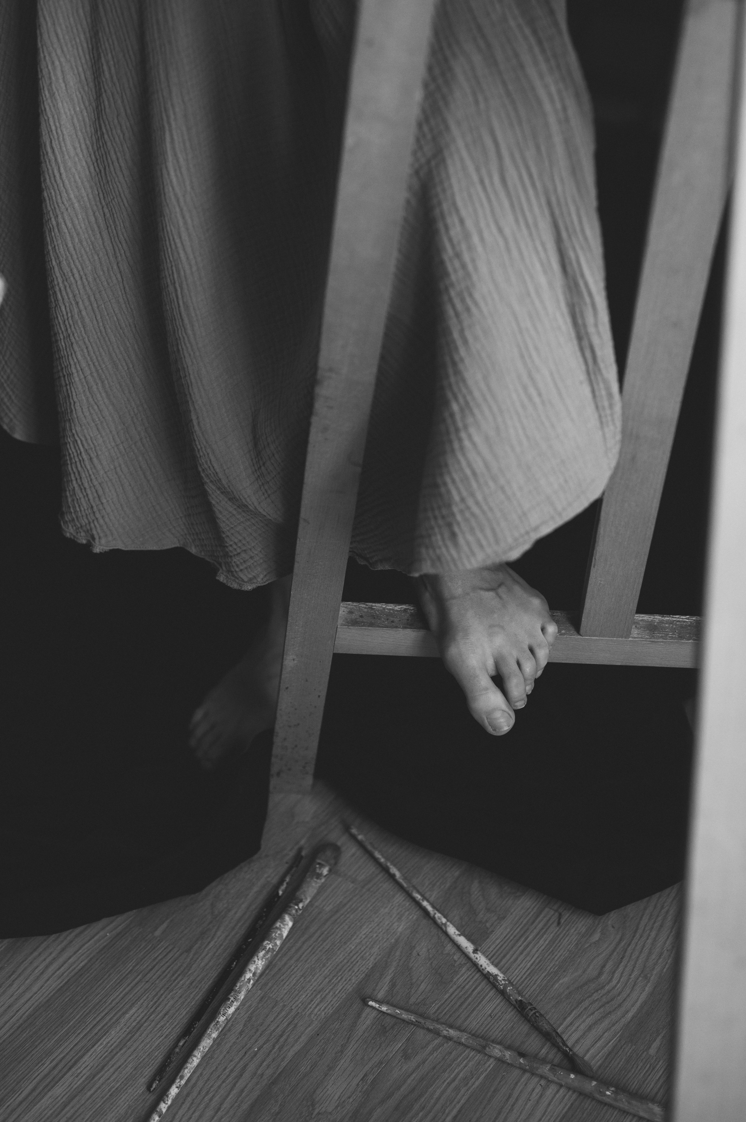 Анастасия. Фотосессия для художницы. Мария Кобзева, фотограф в Ялте, Крым