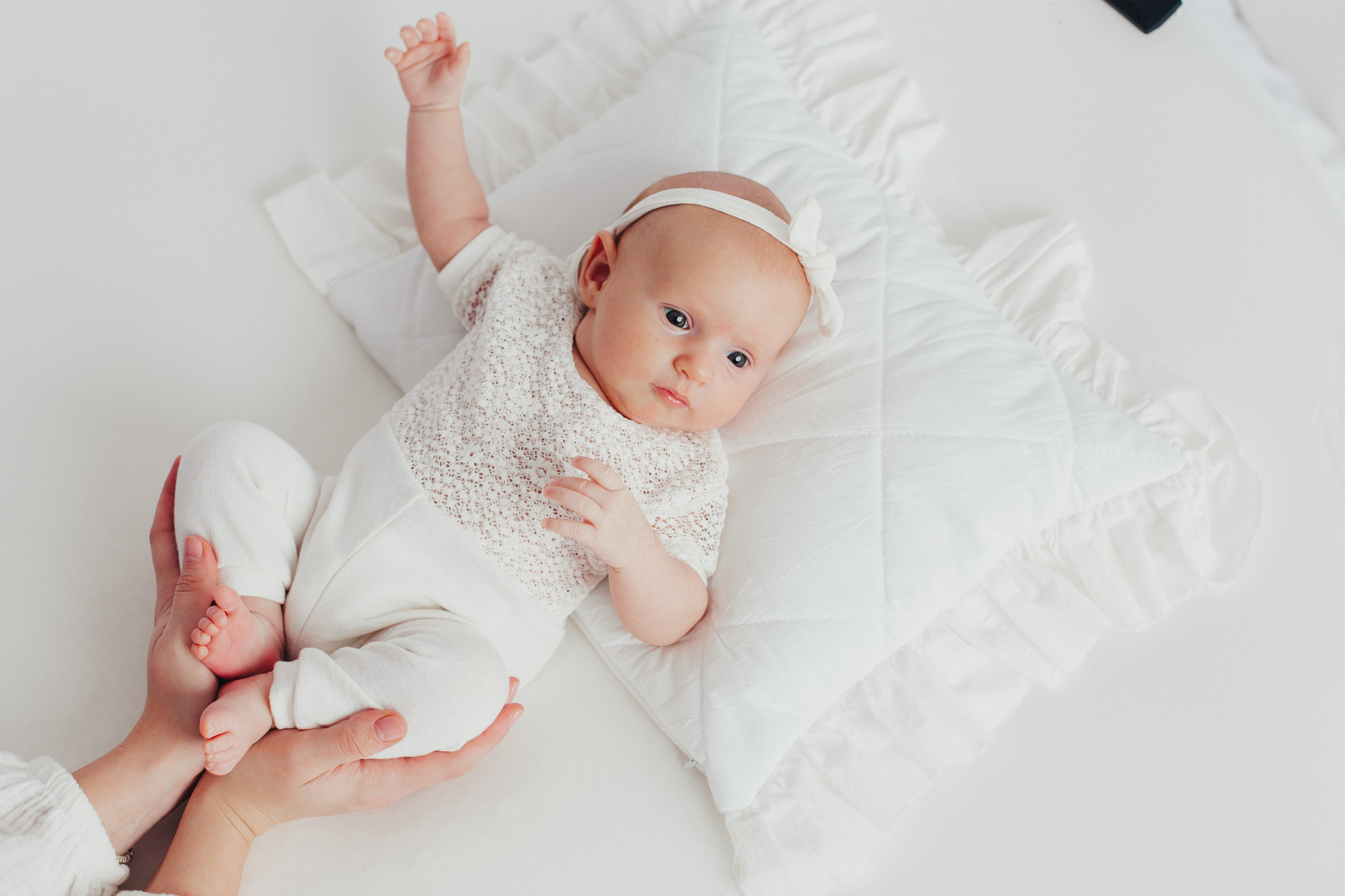 Фотосессия новорожденного в стиле Natural Simple. Фотограф новорожденных и детский в Сергиевом Посаде Кругликова Юлия