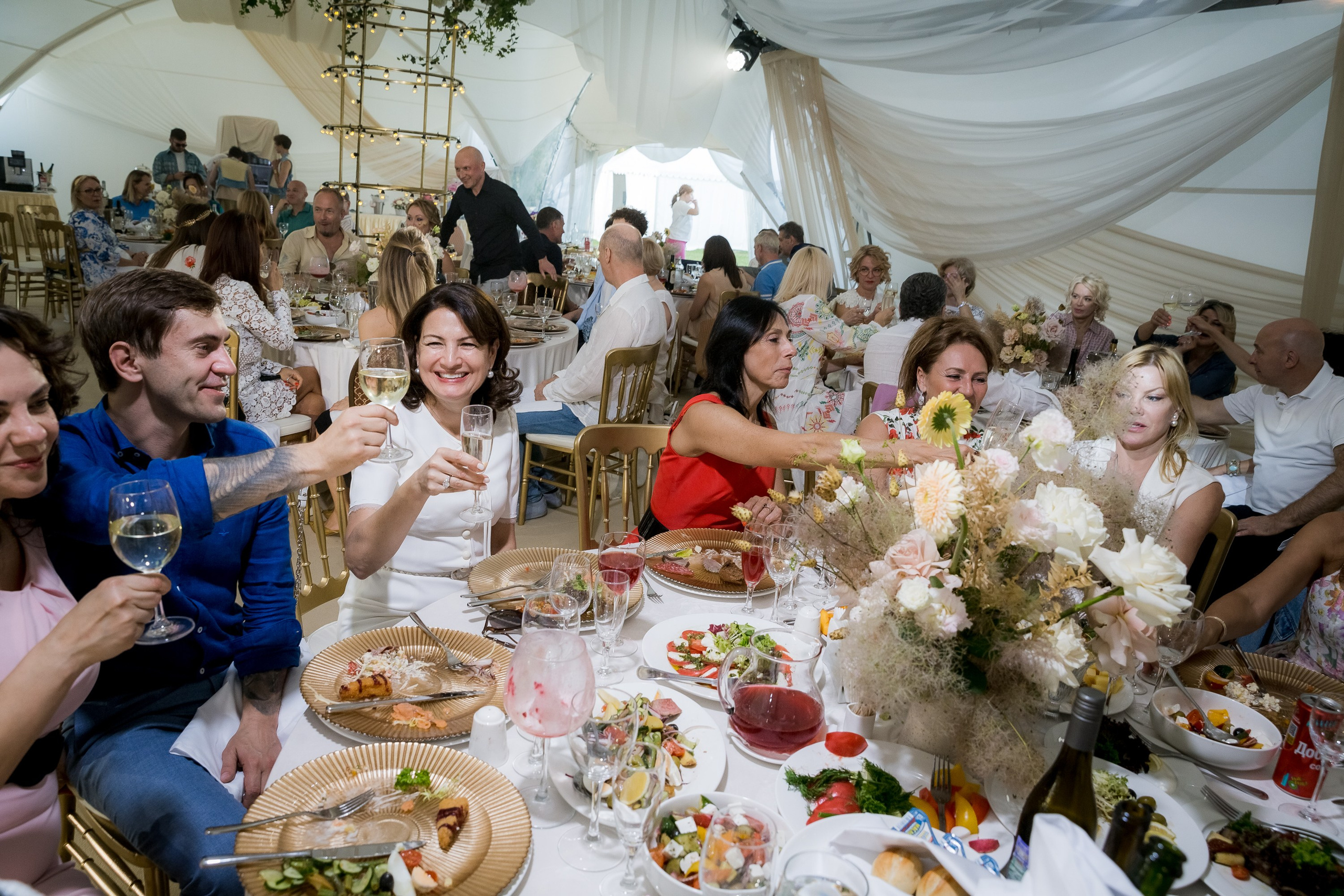 Частный Юбилей Наталья Москоу Кантри Клаб. Репортажный Фотограф Александр Назаров. Москва и М.О