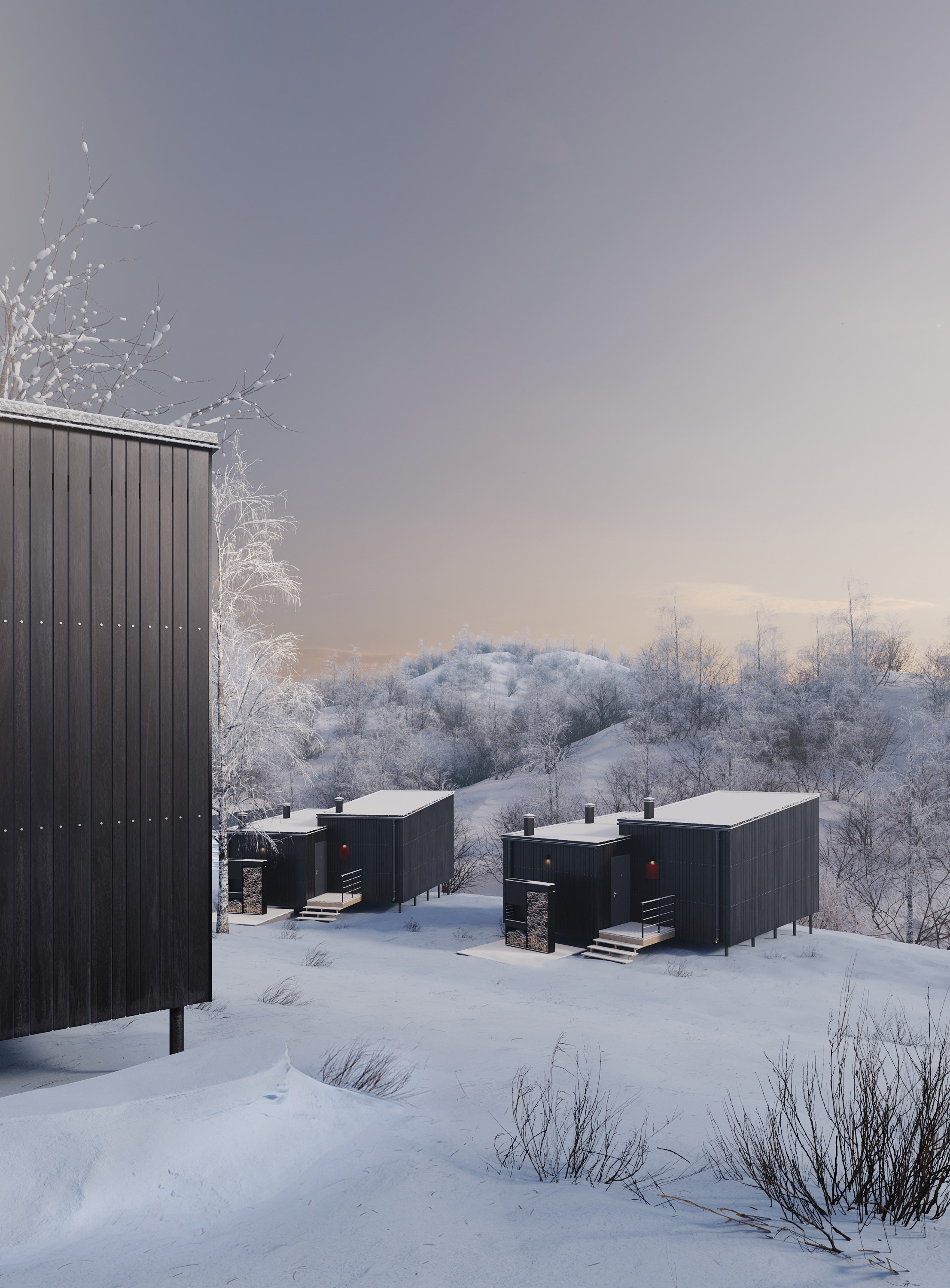 Gora glamping. 3D визуализация для архитекторов и дизайнеров интерьера. Помогаем легко и быстро согласовывать ваши проекты!