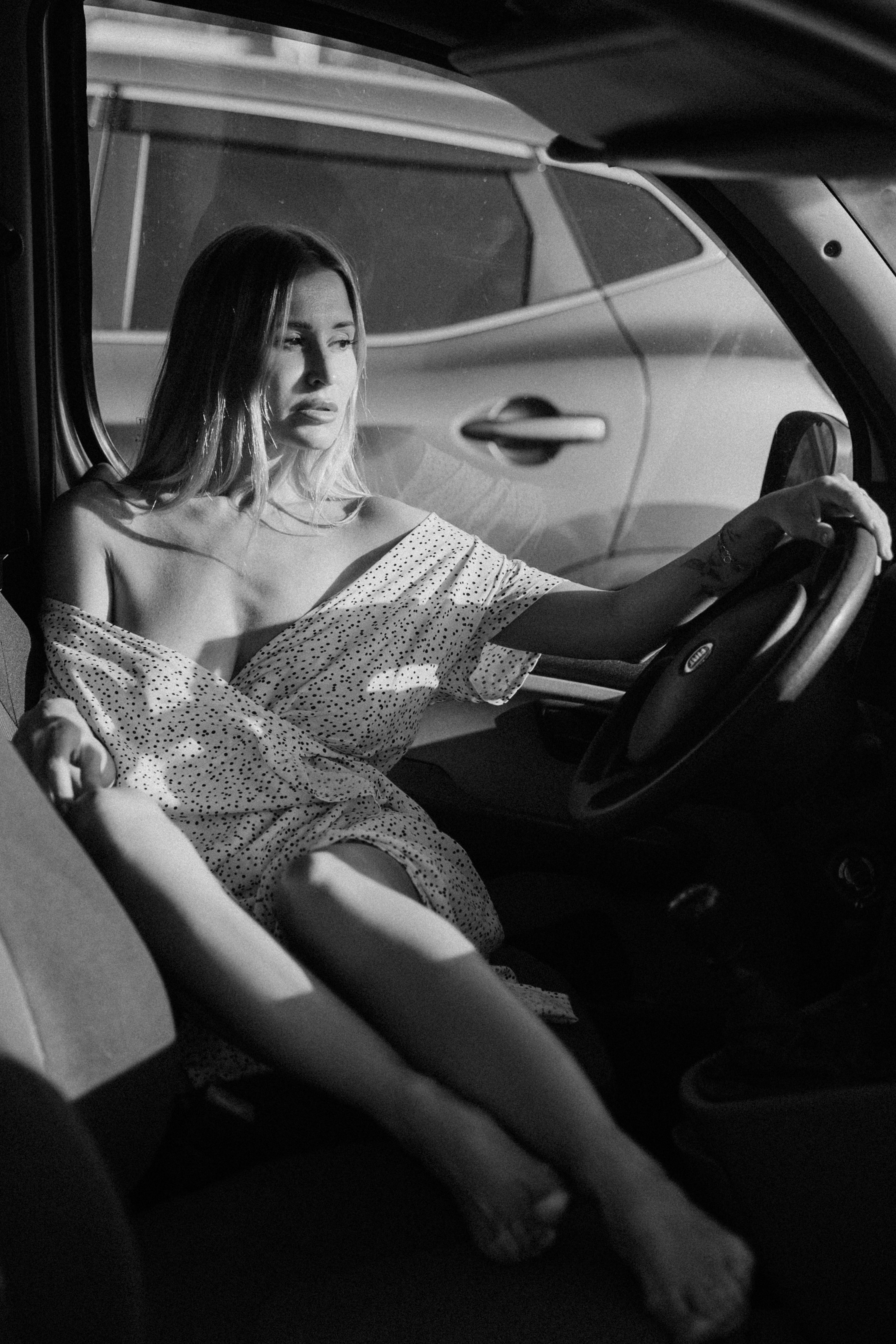 Улица & природа. Модель Москва каталожная и творческая съемка Anna Antlers