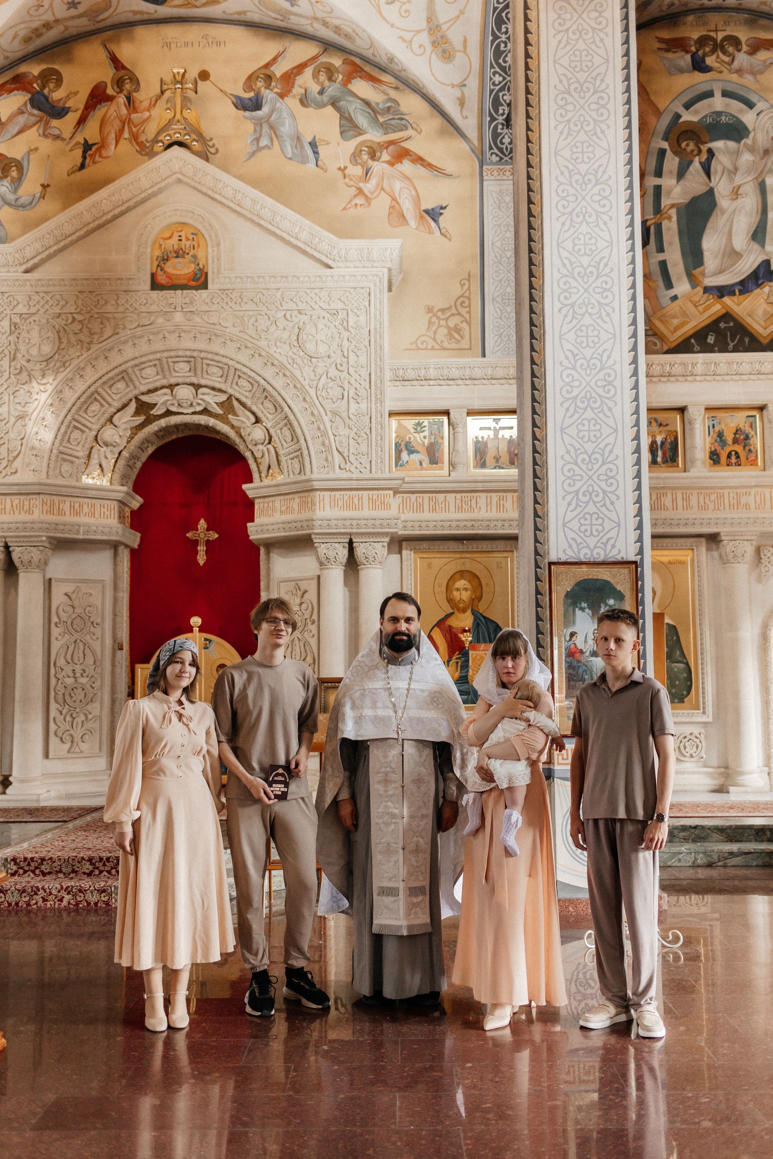 Крещение Екатерины. Семейный и детский фотограф в Нижнем Новгороде Буслаева Мария