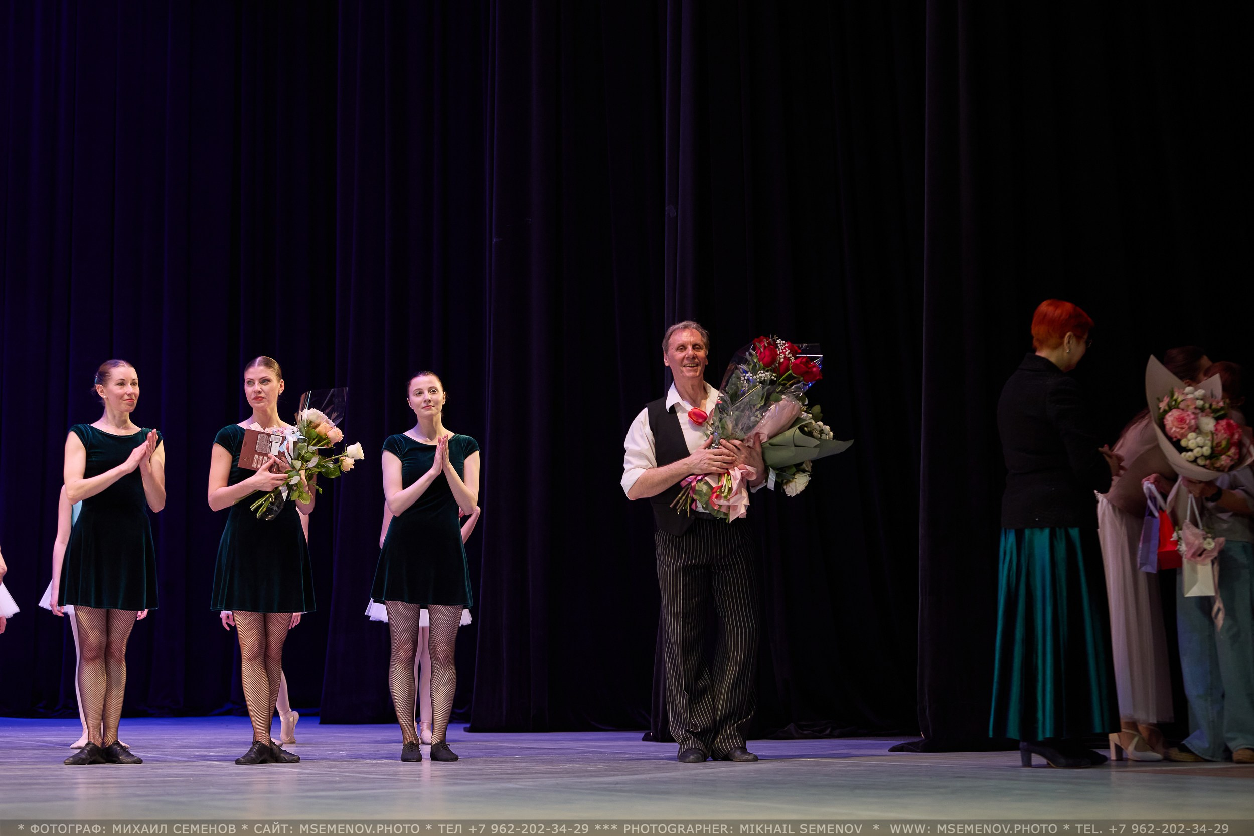 АНОНС Концерта «Хореографический дивертисмент» Театра Балета. Photographer for business Mikhail Semenov. Aqua photo studio, photo school
