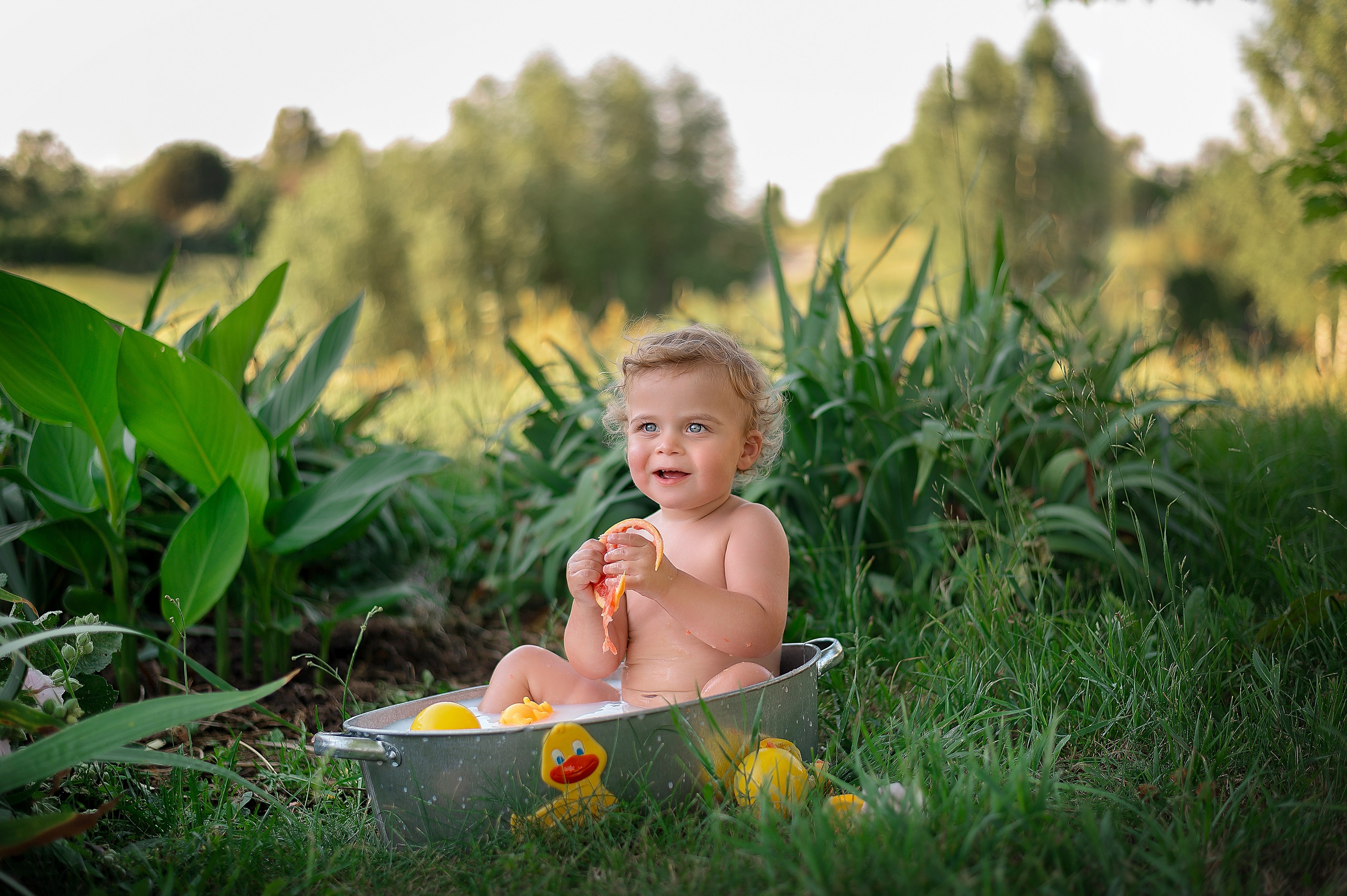 Молочная ванночка. Семейный и детский фотограф в Шатках и Арзамасе Александра Магомедова