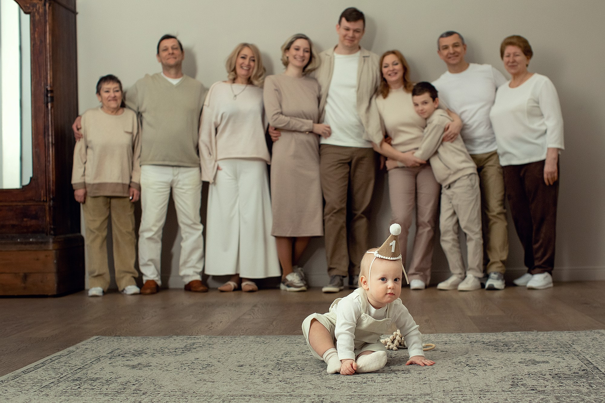 Фотосессия поколений в студии. Tatyana Nadezhdina Family photographer