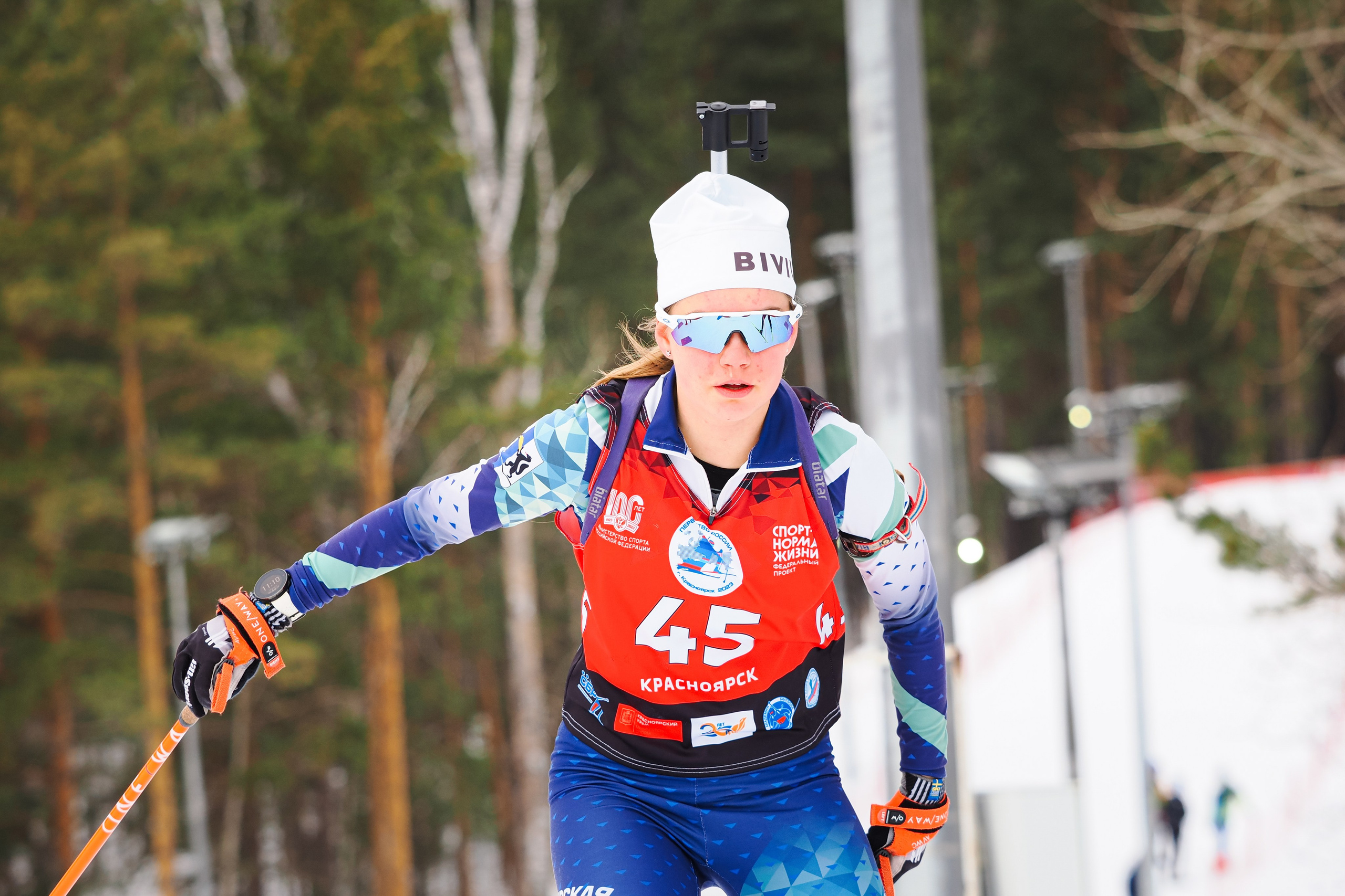 Биатлон / Первенство России. Репортажный фотограф Алексей Козьмин