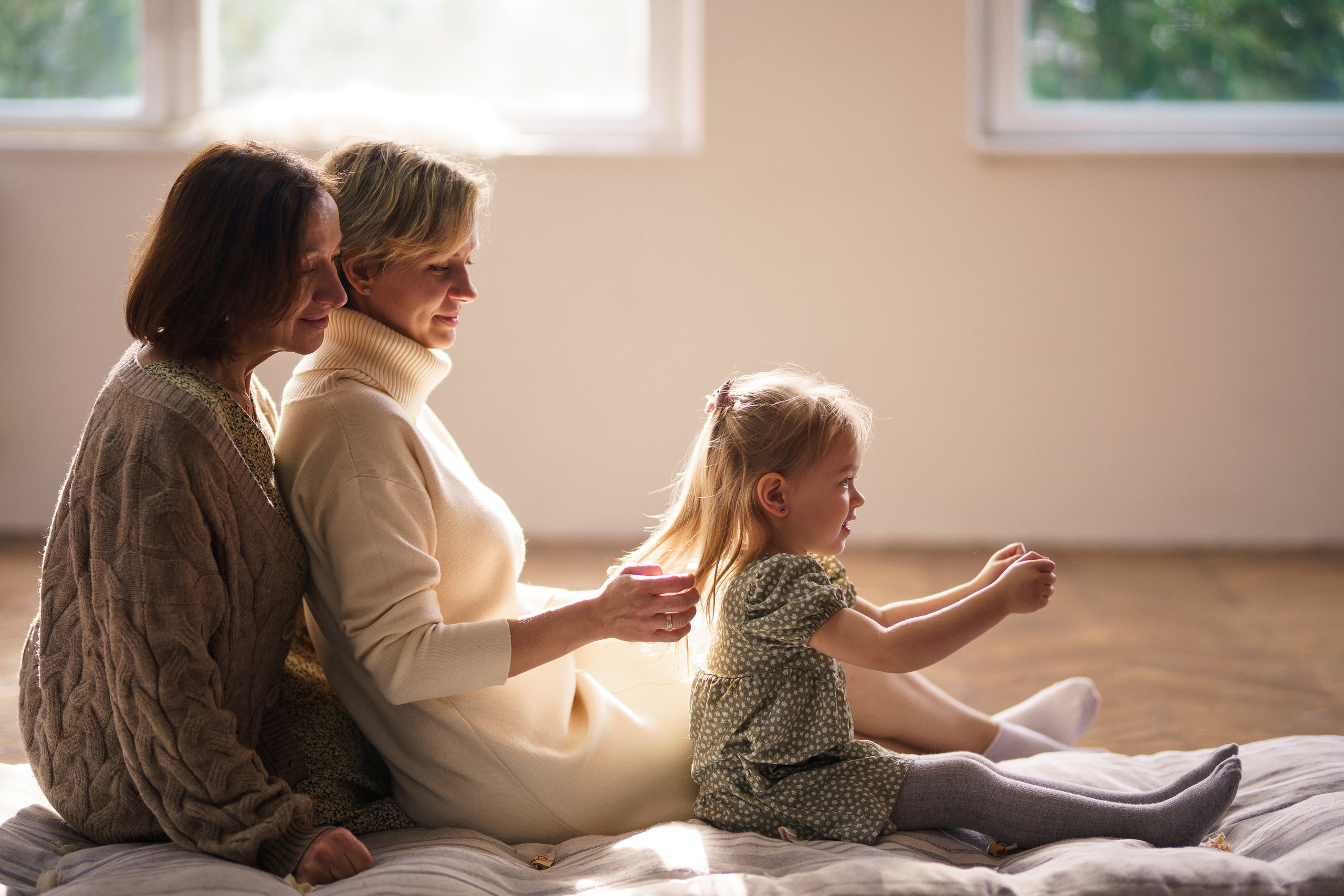 Три поколения. Искренний фотограф