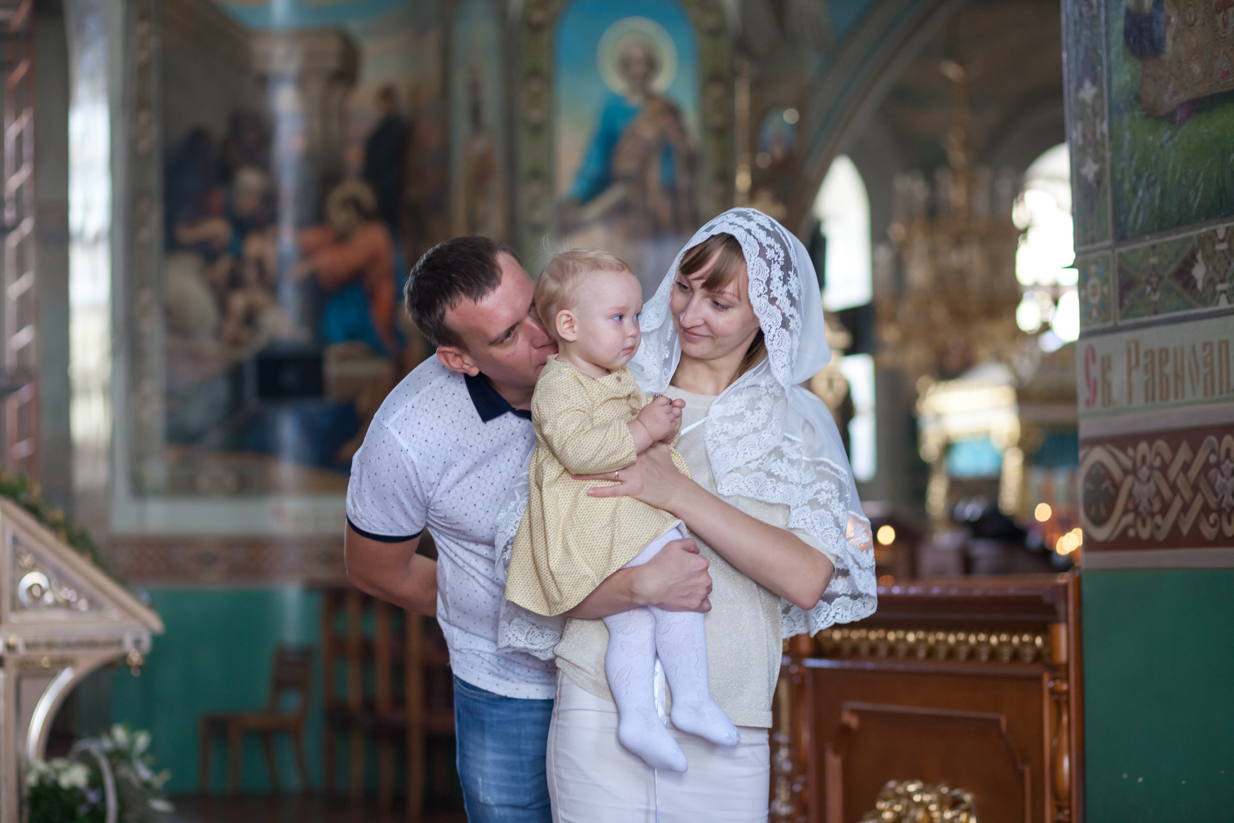 Таинство крещения Арины. Фотограф на крещение и венчание в Самаре и Тольятти Елена Арди