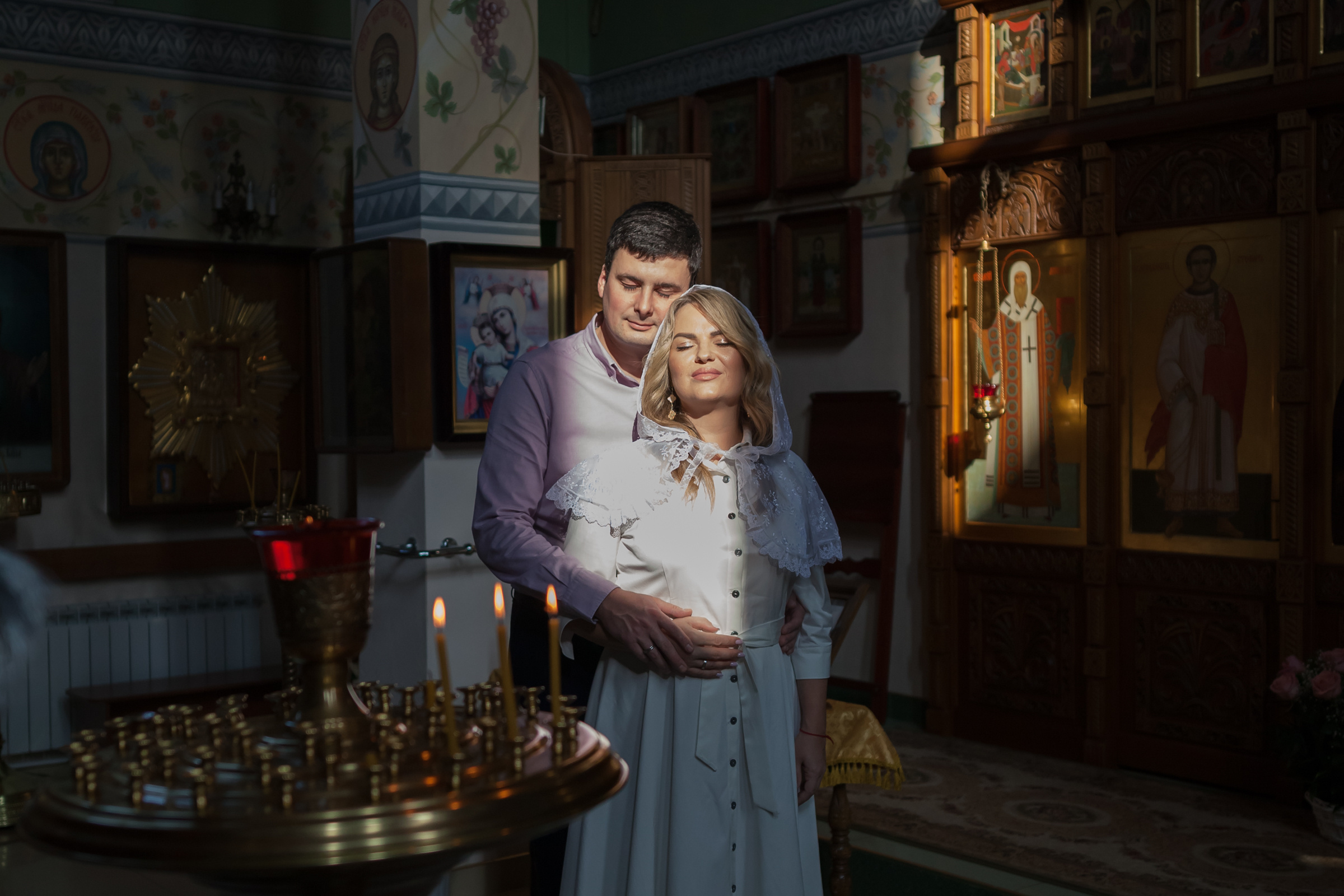 Таинство венчания Владимира и Марии. Фотограф на крещение и венчание в Самаре и Тольятти Елена Арди