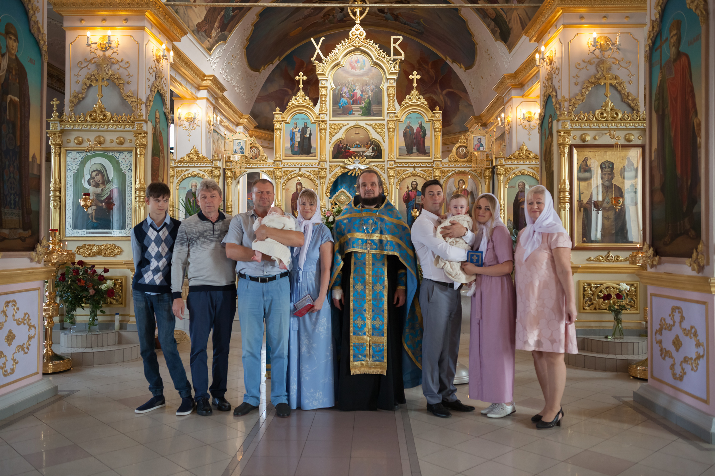 Таинство крещения Мирона и Оливии. Фотограф на крещение и венчание в Самаре и Тольятти Елена Арди