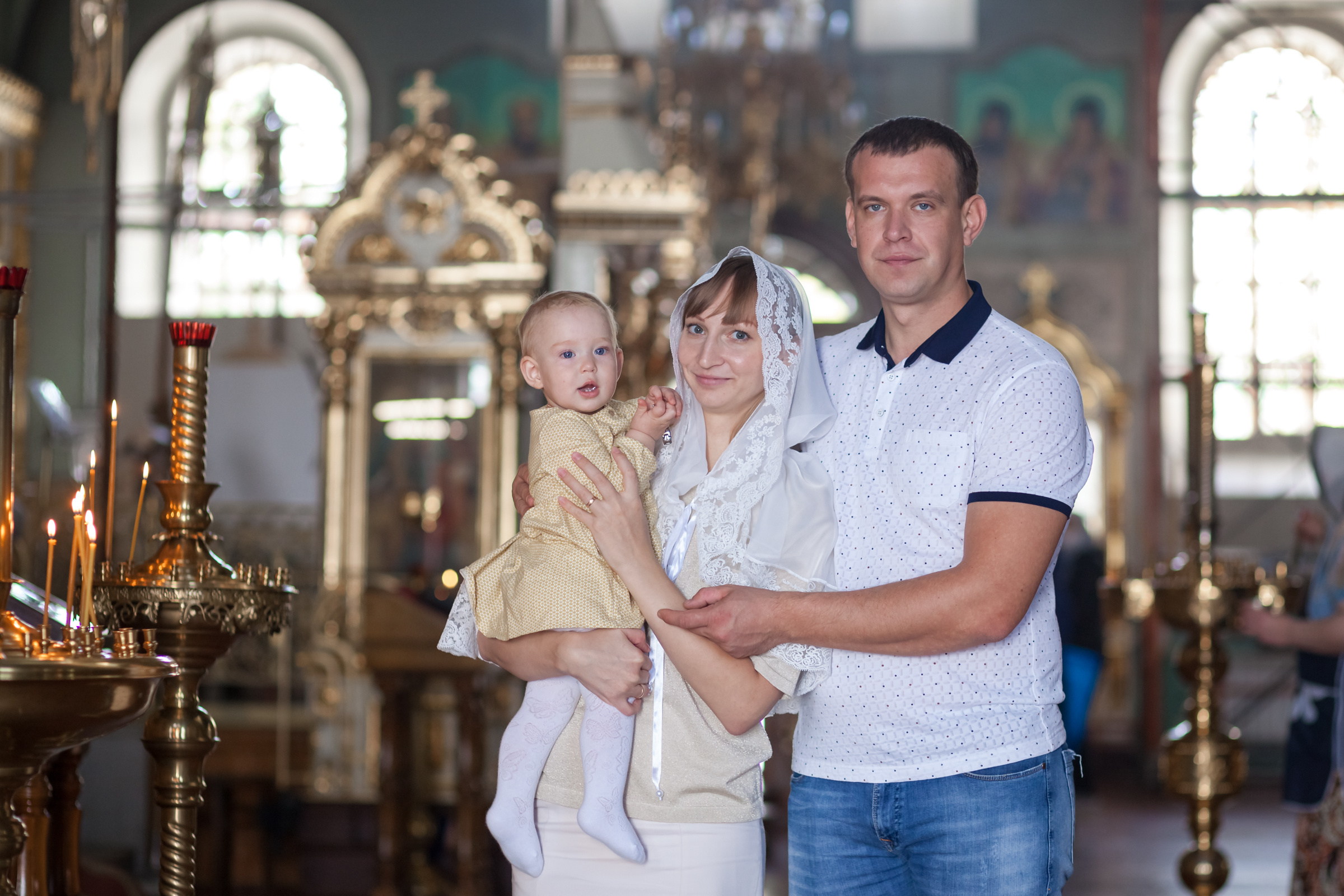 Таинство крещения Арины. Фотограф на крещение и венчание в Самаре и Тольятти Елена Арди